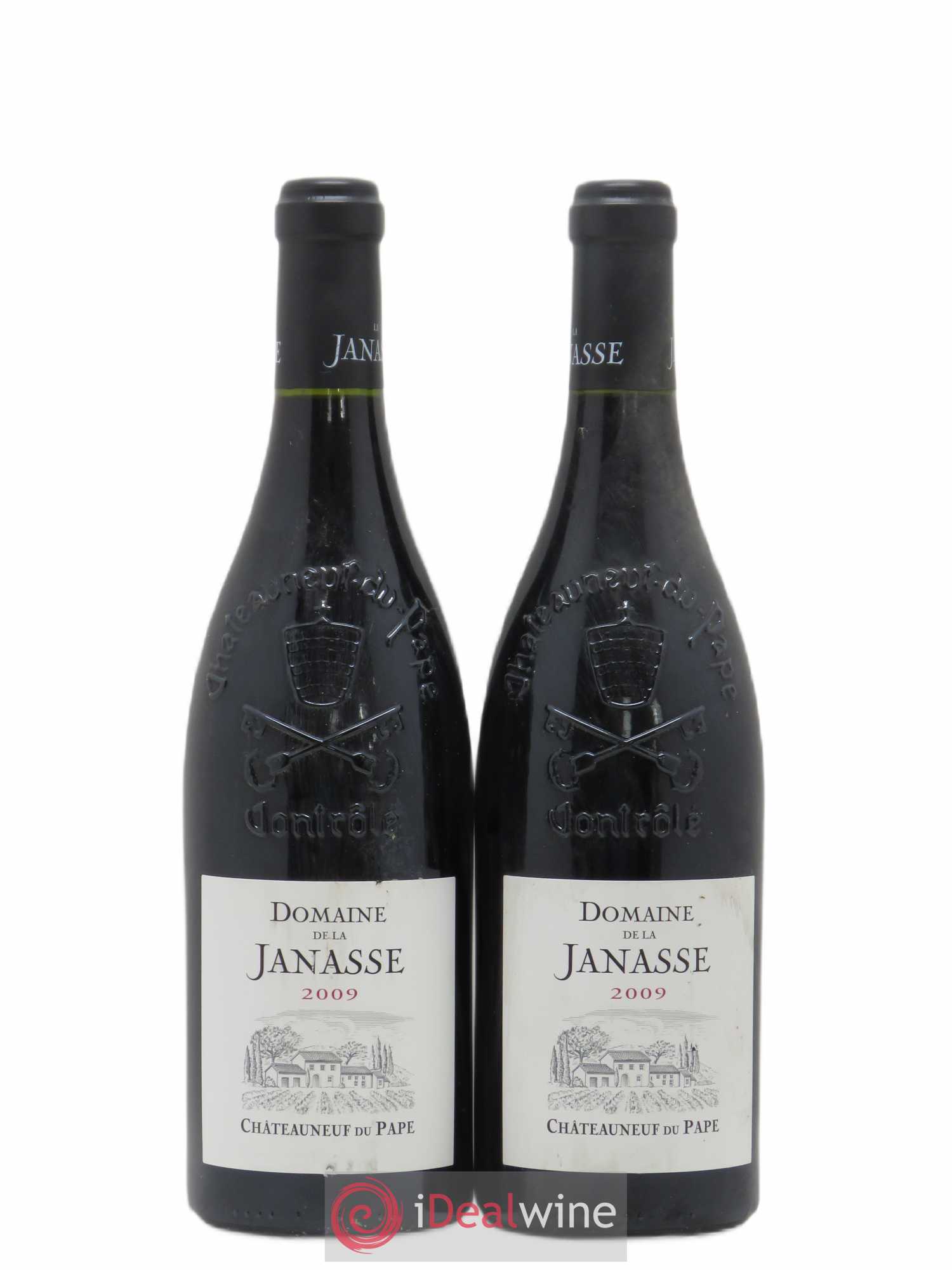 Châteauneuf-du-Pape La Janasse (Domaine de) 2009 - Lot de 2 bouteilles - 0