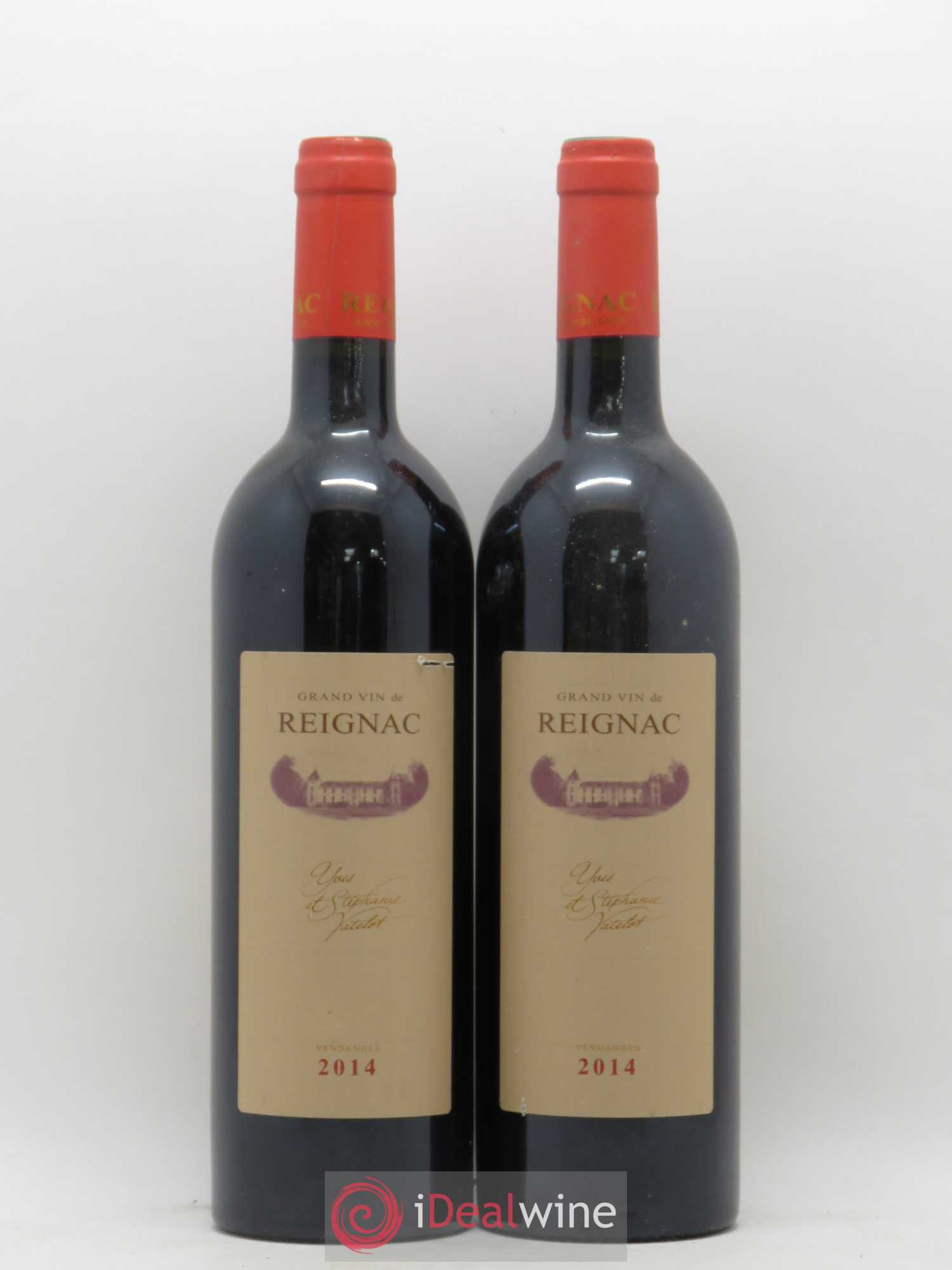 Grand vin de Reignac 2014 - Lot de 2 bouteilles - 0