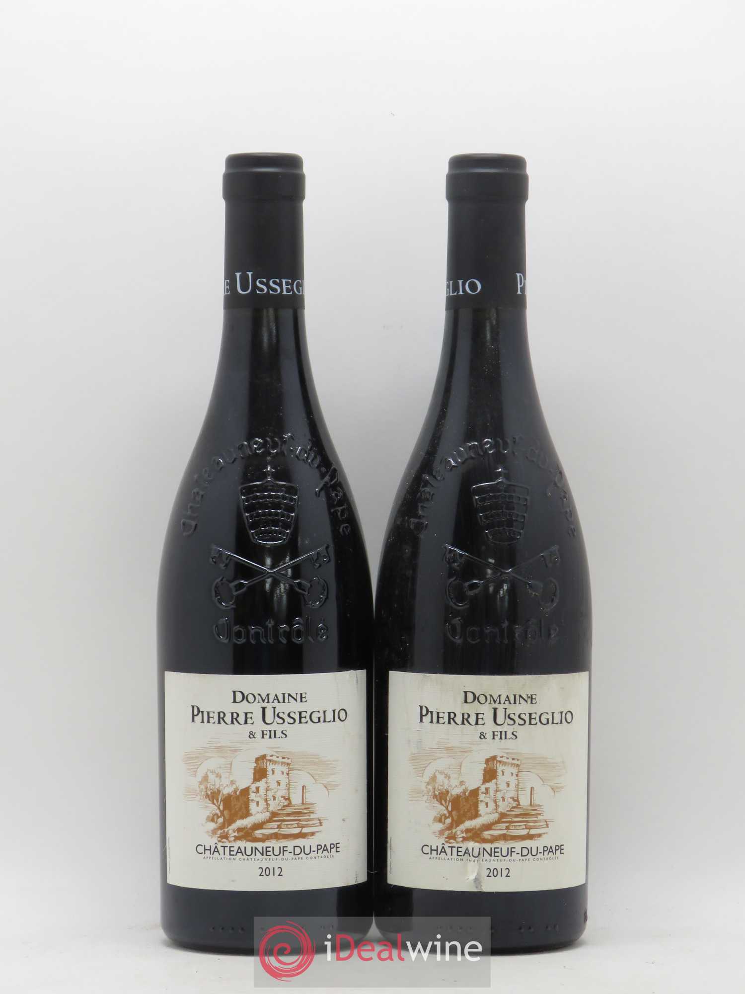 Châteauneuf-du-Pape Tradition Pierre Usseglio & Fils 2012 - Lot de 2 bouteilles - 0