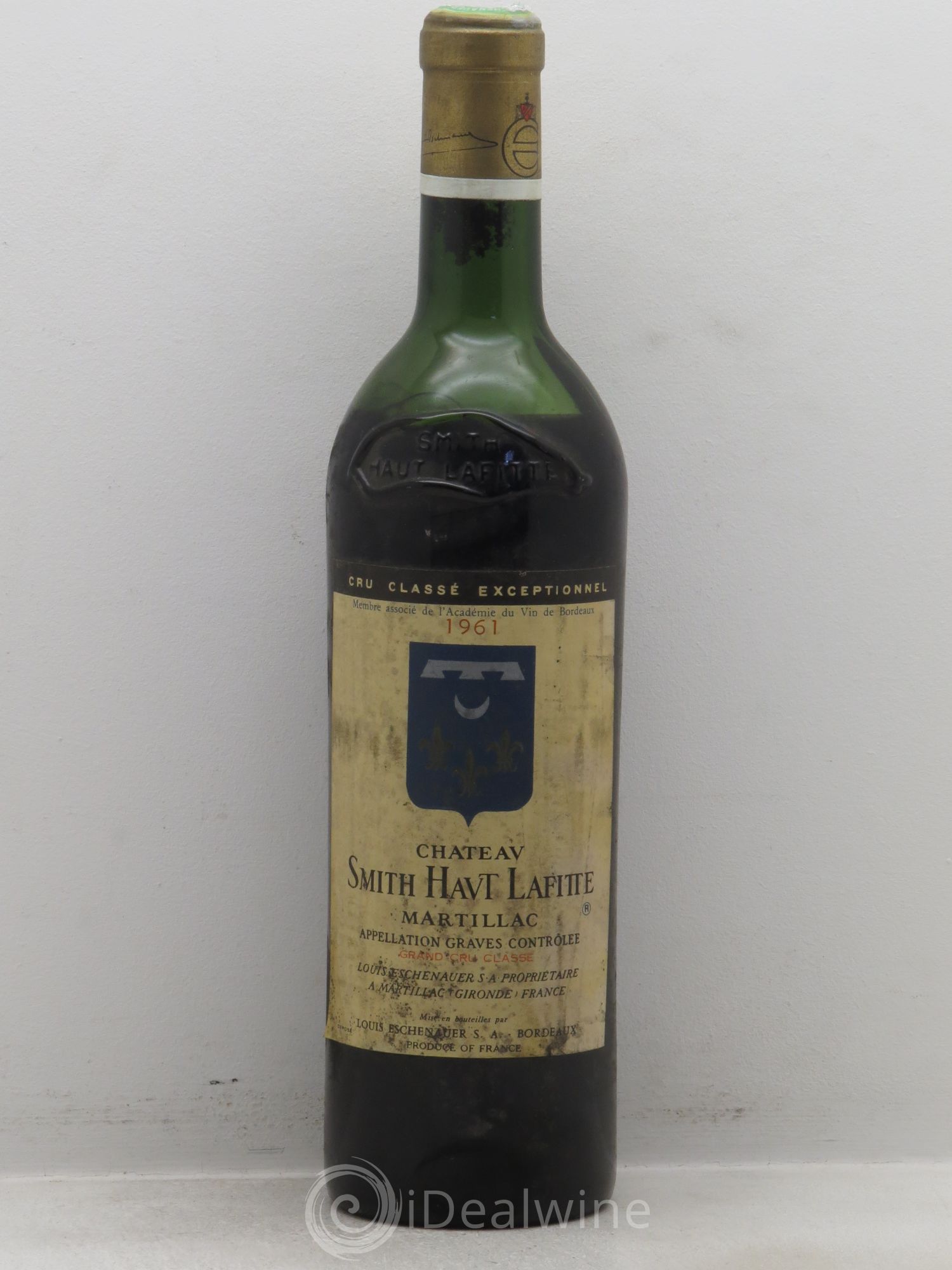 Château Smith Haut Lafitte Cru Classé de Graves (sans prix de réserve) 1961 - Lot de 1 bouteille - 0