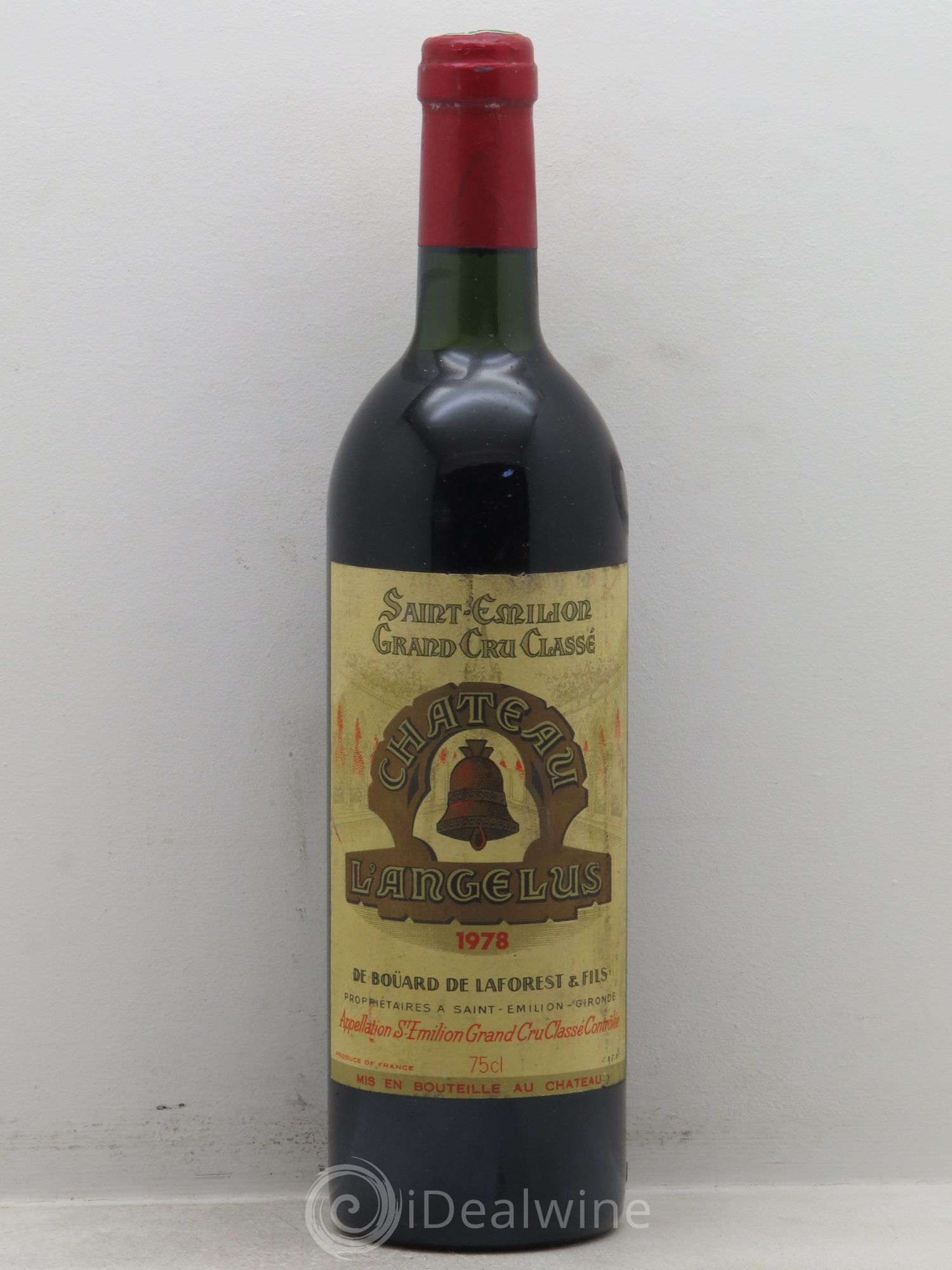 Château Angélus 1er Grand Cru Classé A 1978 - Lot de 1 bouteille - 0