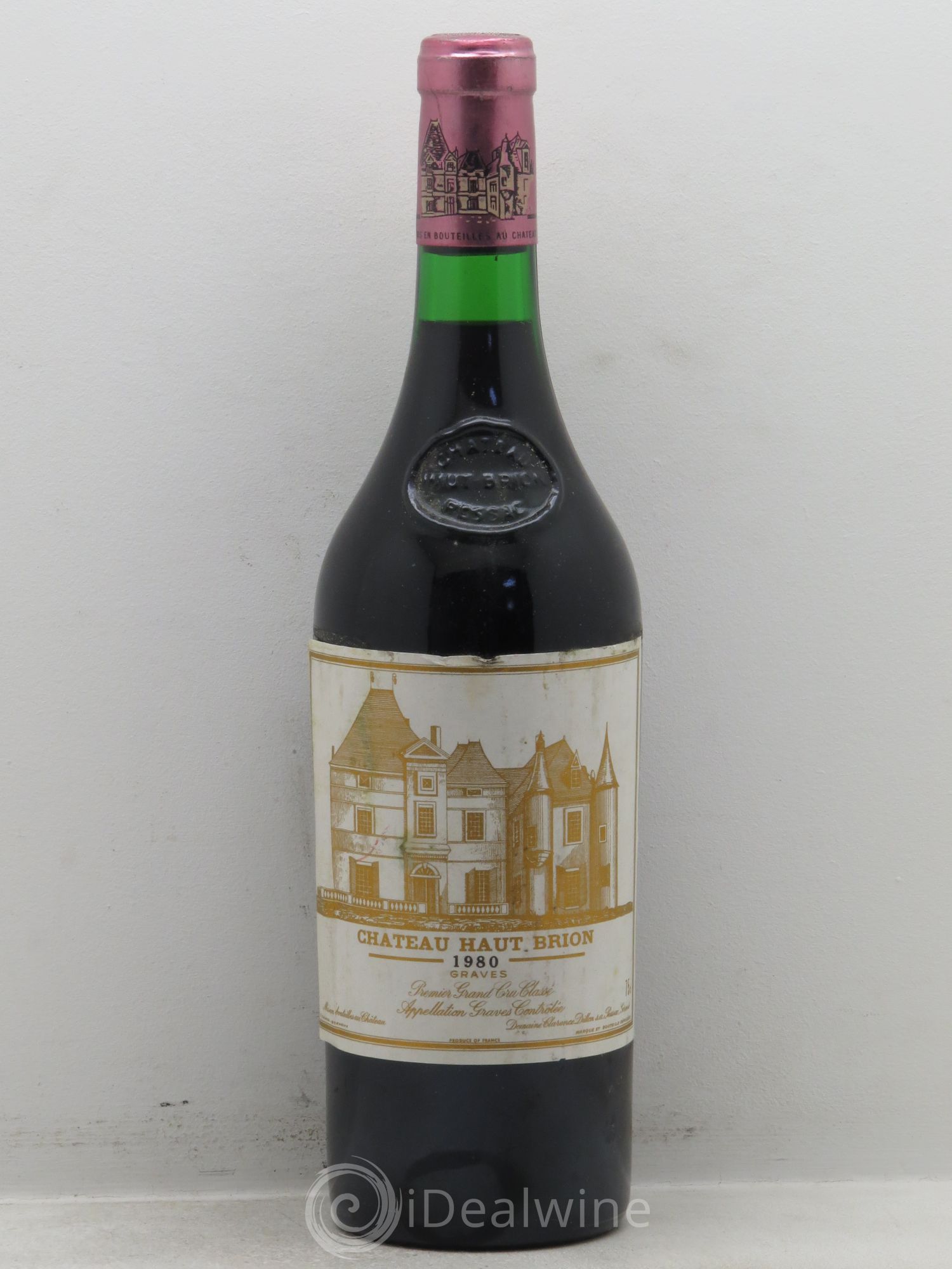 Château Haut Brion 1er Grand Cru Classé 1980 - Lot de 1 bouteille - 0
