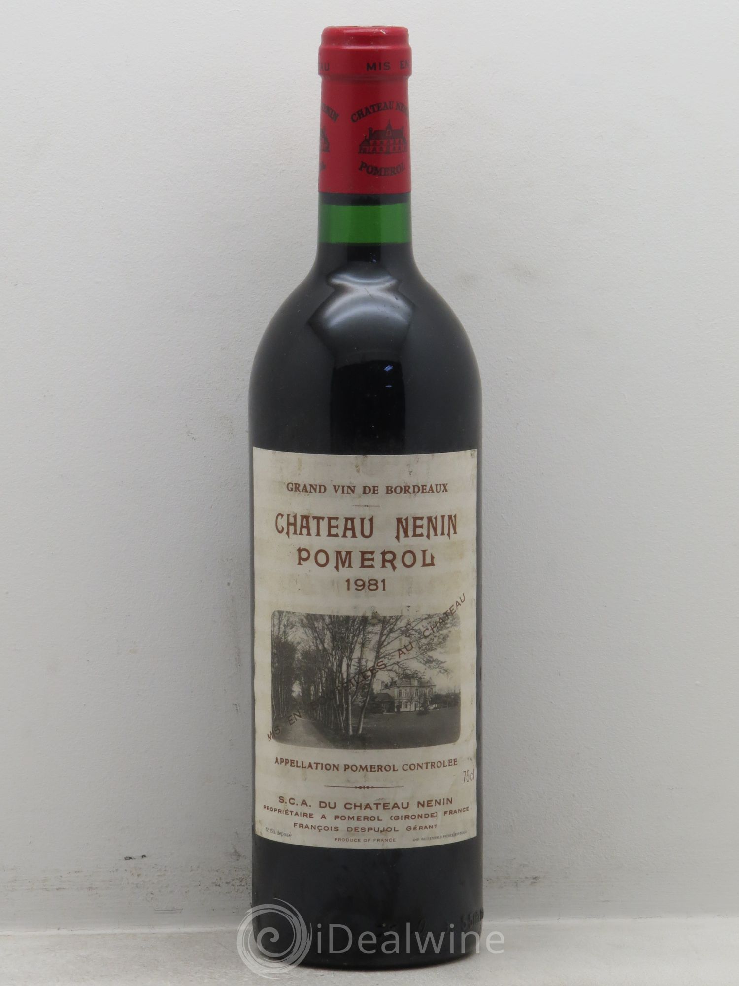 Château Nenin 1981 - Lot de 1 bouteille - 0
