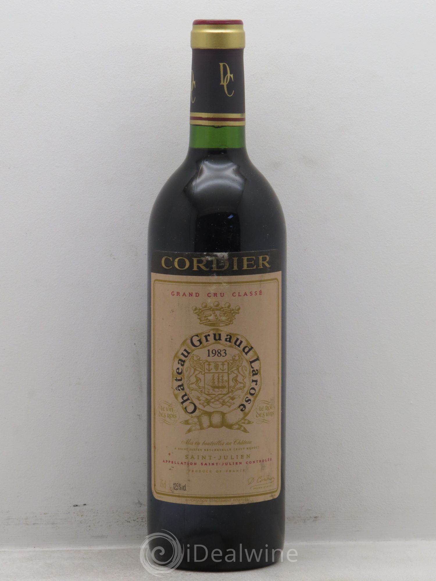 Château Gruaud Larose 2ème Grand Cru Classé 1983 - Lot de 1 bouteille - 0