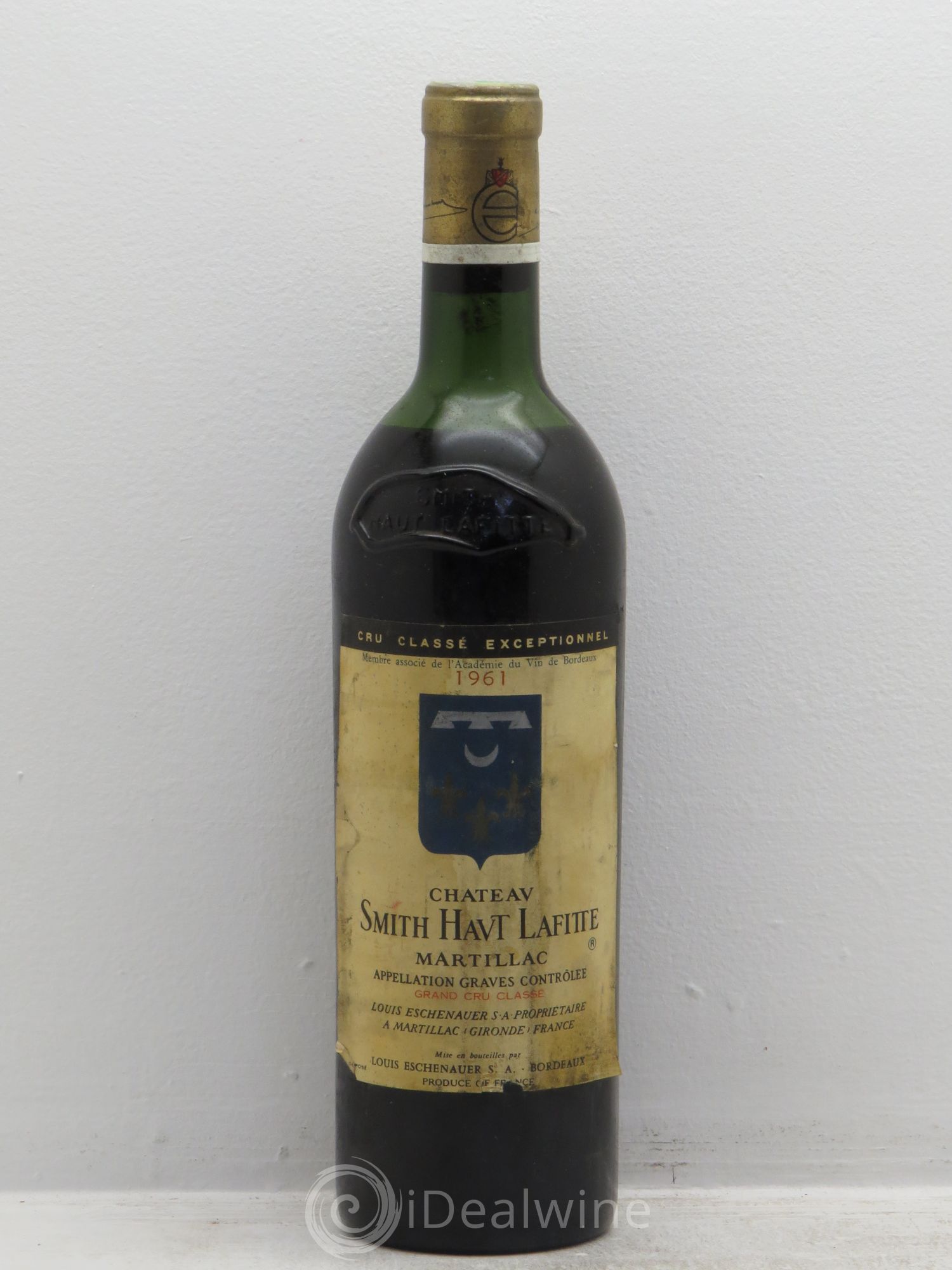 Château Smith Haut Lafitte Cru Classé de Graves 1961 - Lot de 1 bouteille - 0