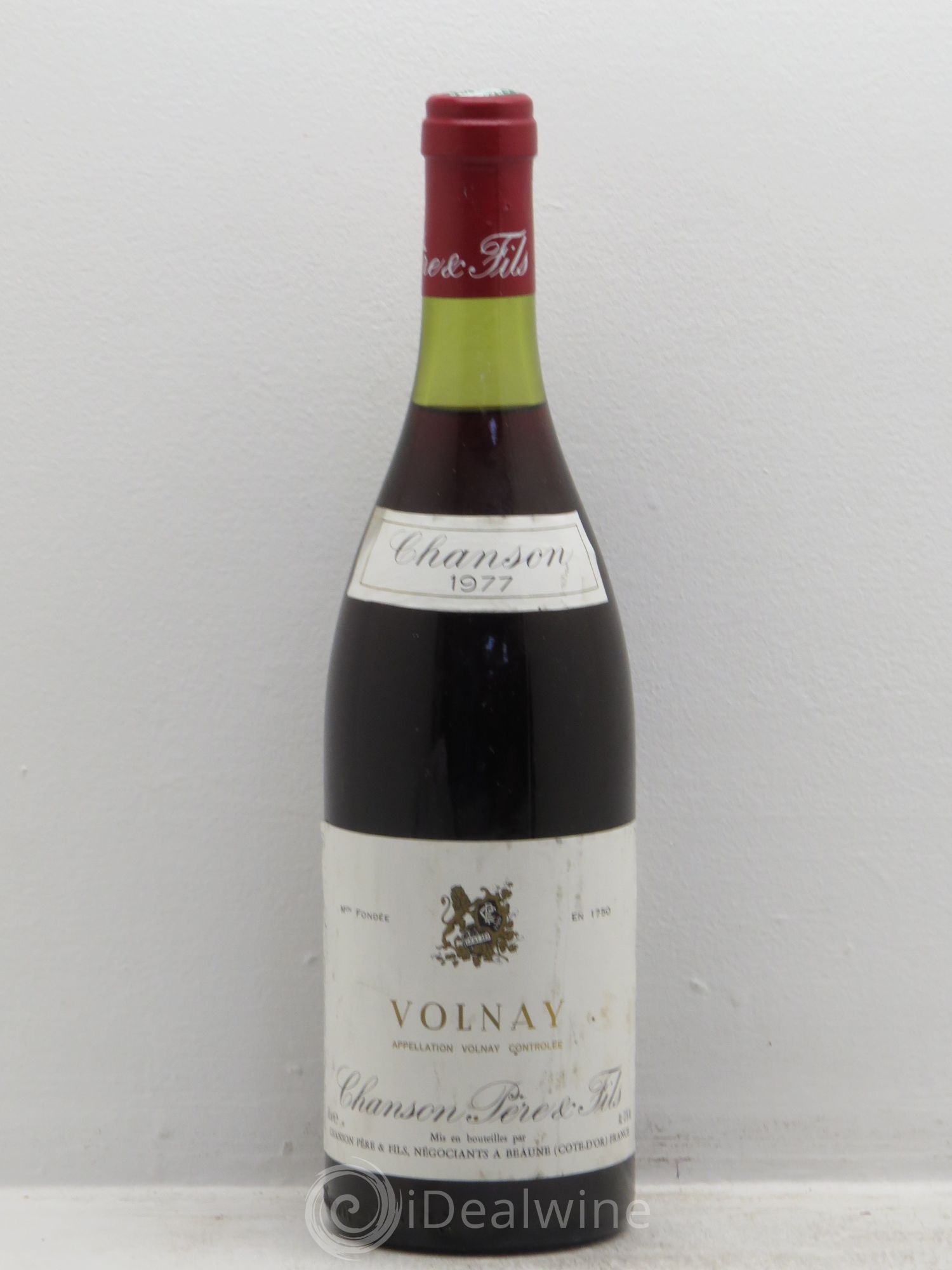 Volnay Chanson 1977 - Posten von 1 Flasche - 0