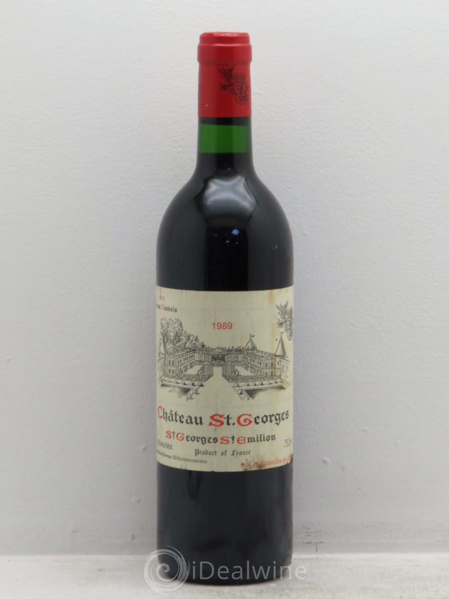 Château Saint-Georges 1989 - Lot de 1 bouteille - 0