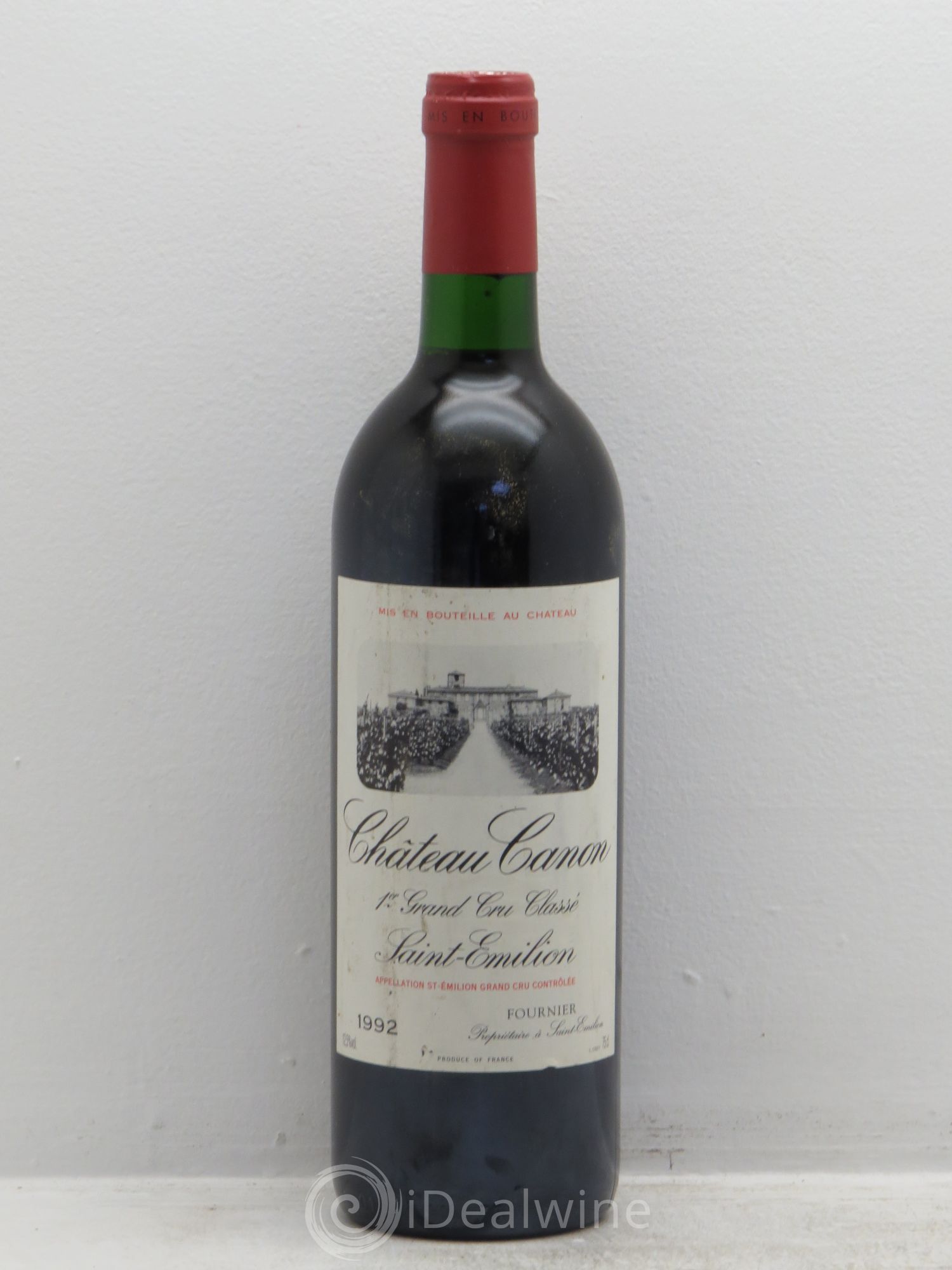 Château Canon 1er Grand Cru Classé B 1992 - Lot de 1 bouteille - 0