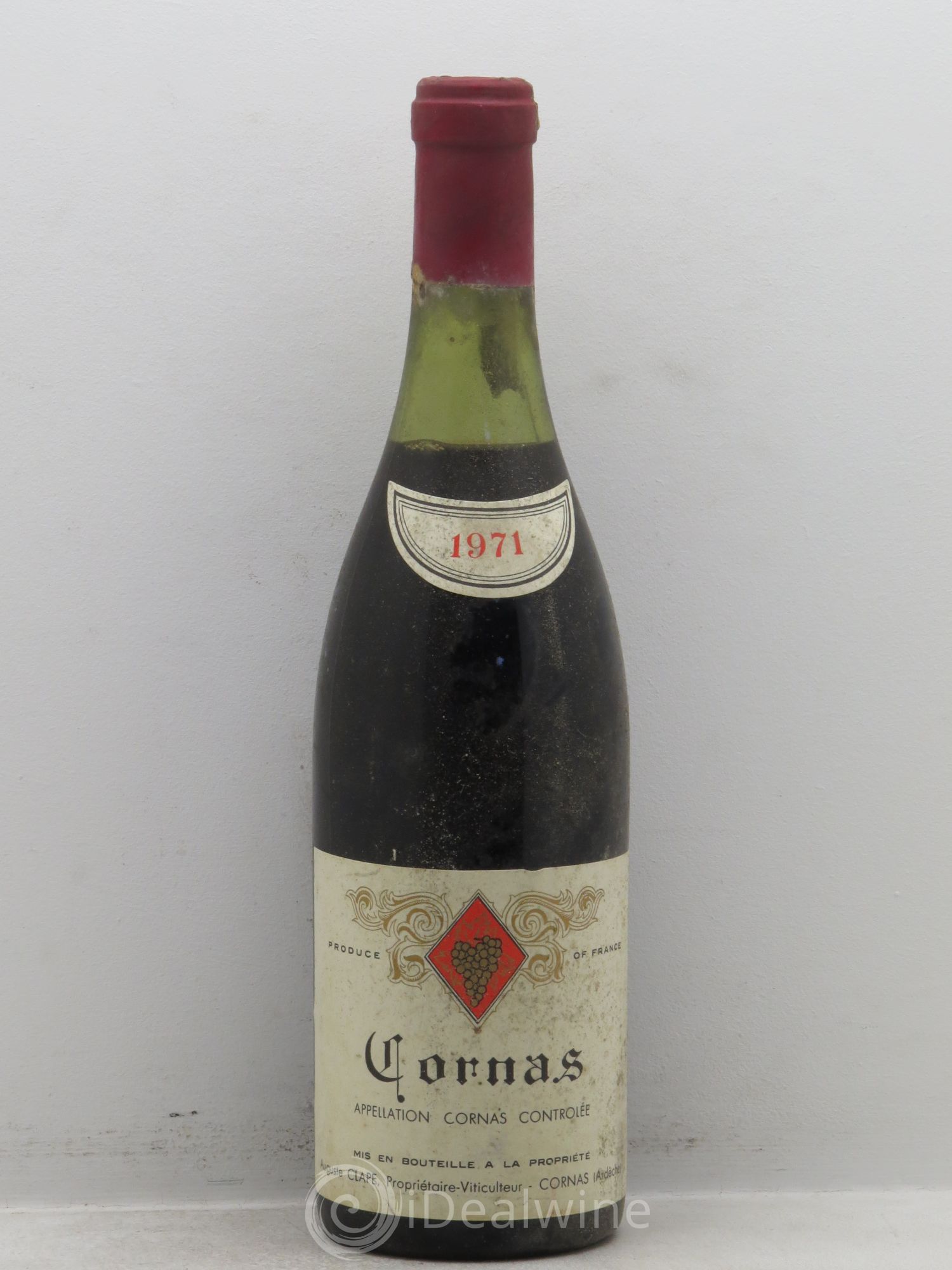 Cornas Auguste Clape 1971 - Lot de 1 bouteille - 0
