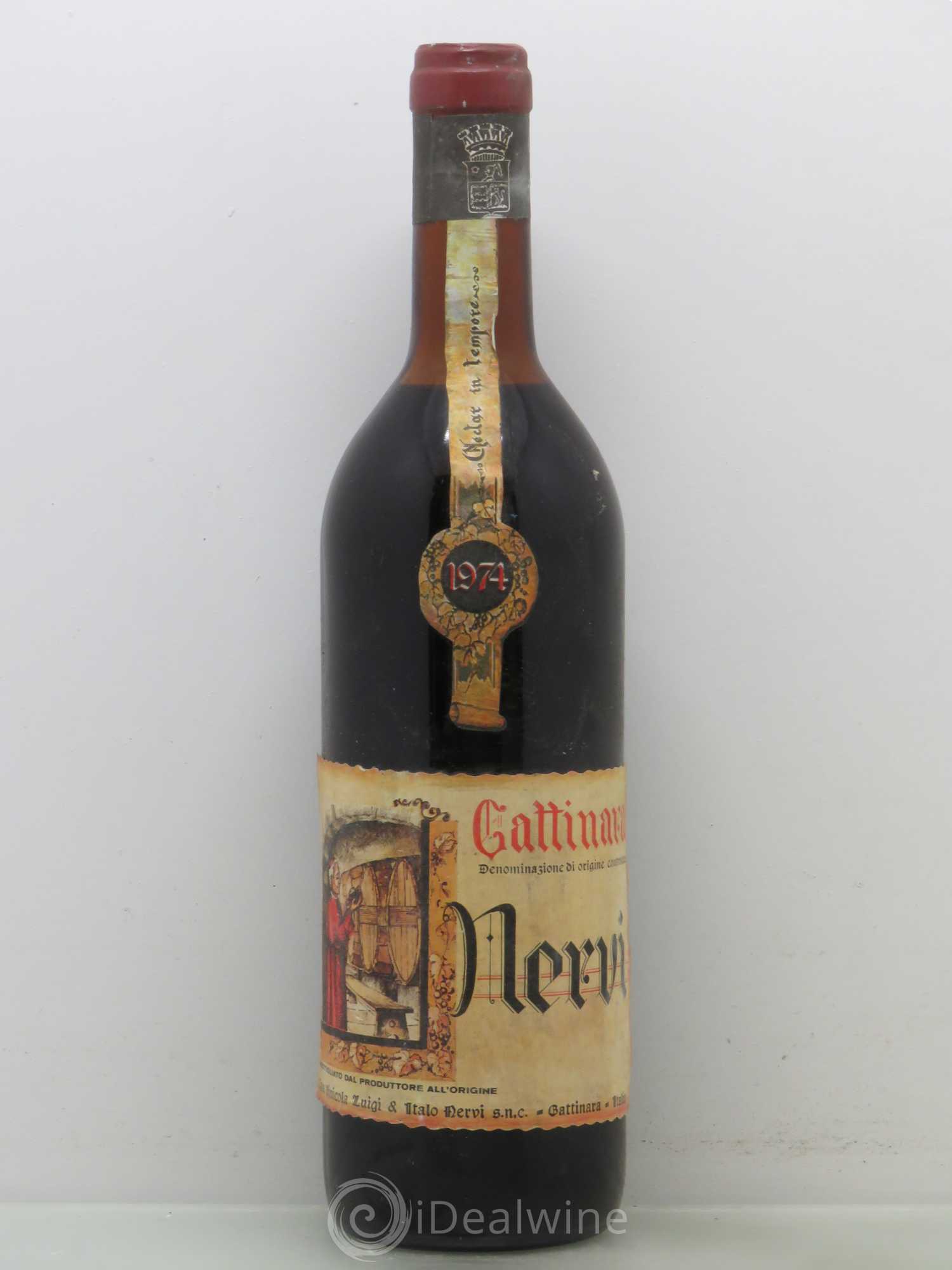 Gattinara DOCG Nervi Conterno 1974 - Lot de 1 bouteille - 0