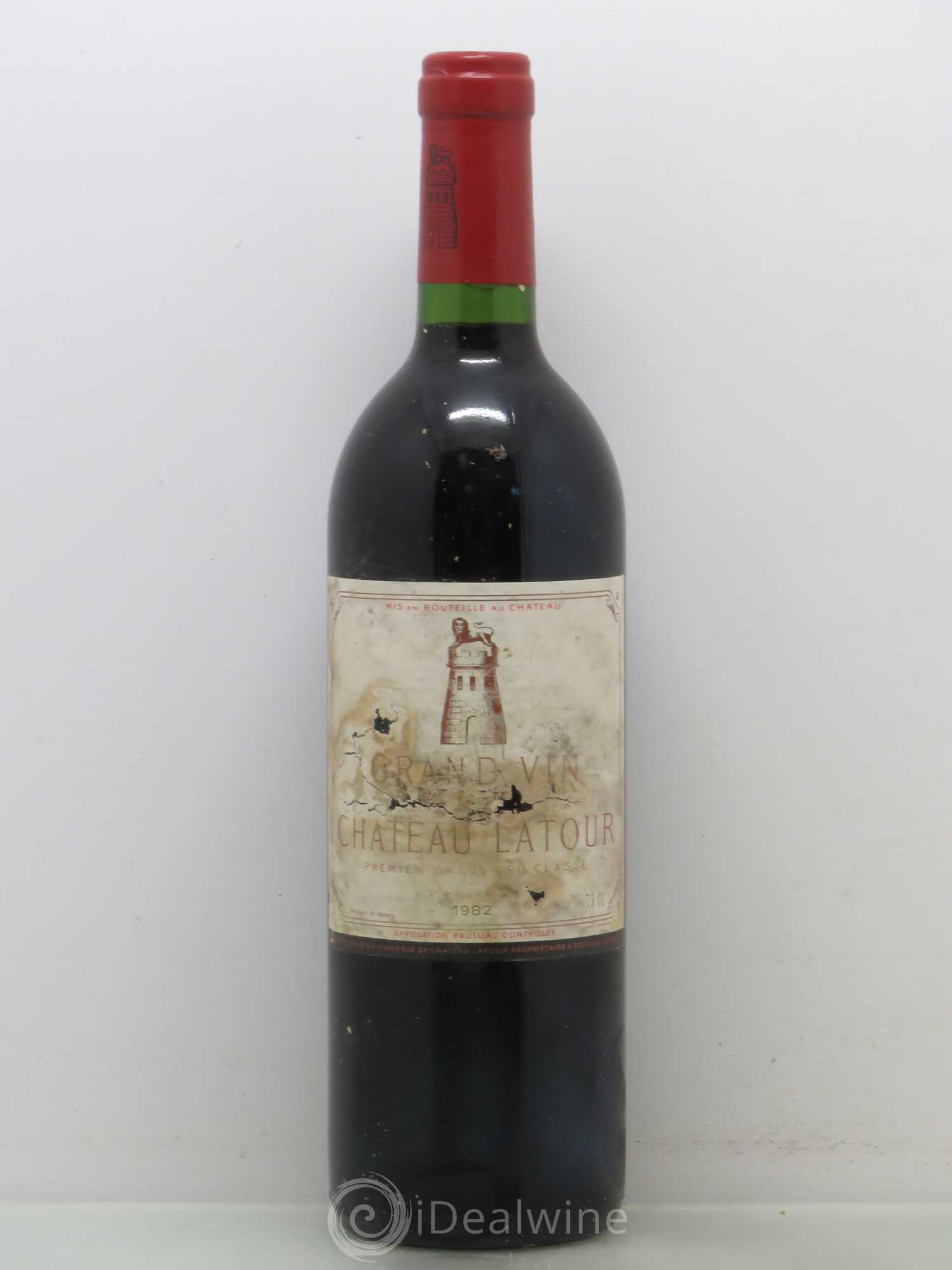 Château Latour 1er Grand Cru Classé 1982 - Lot de 1 bouteille - 0