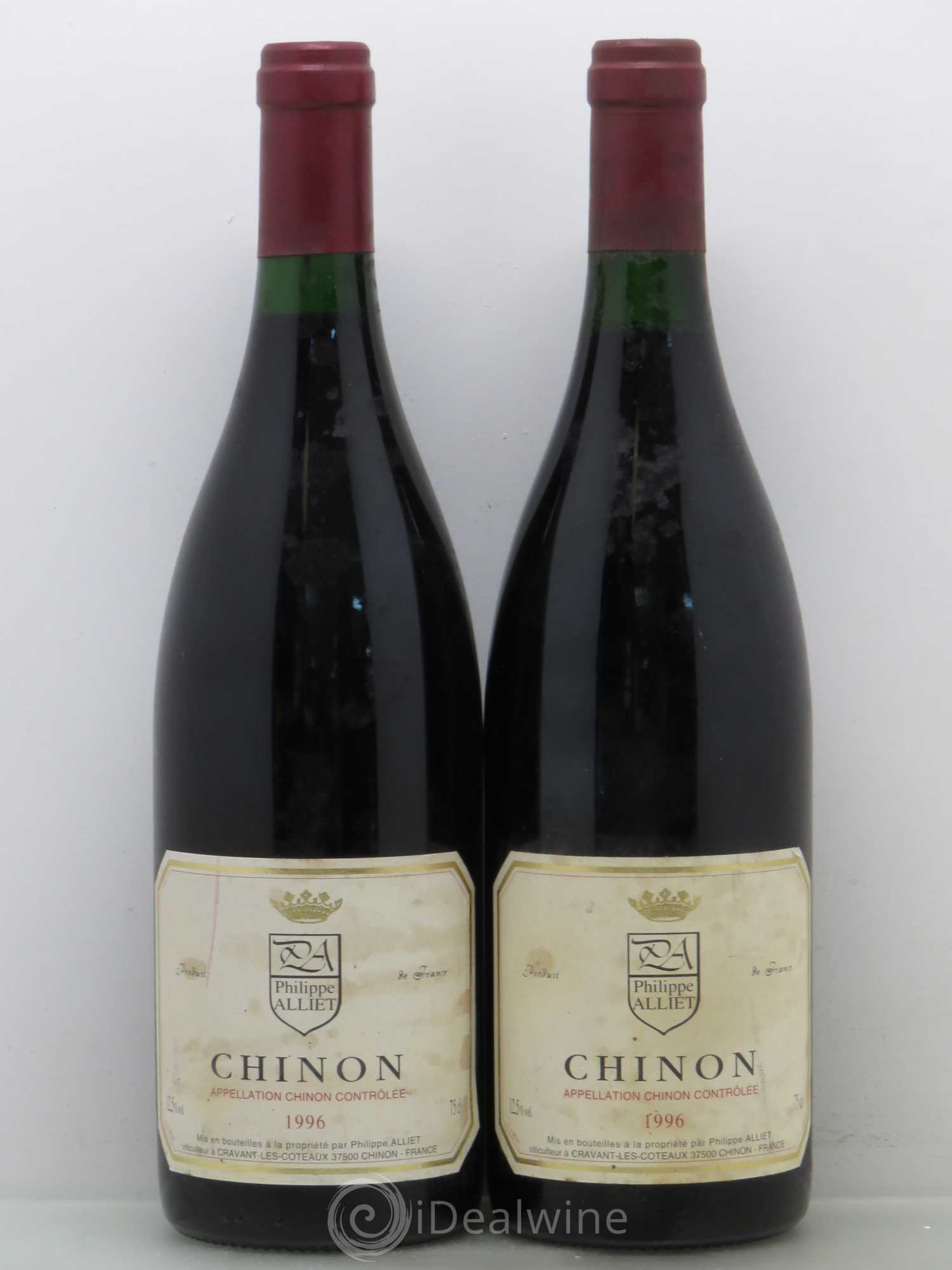 Chinon Philippe Alliet 1996 - Posten von 2 Flaschen - 0