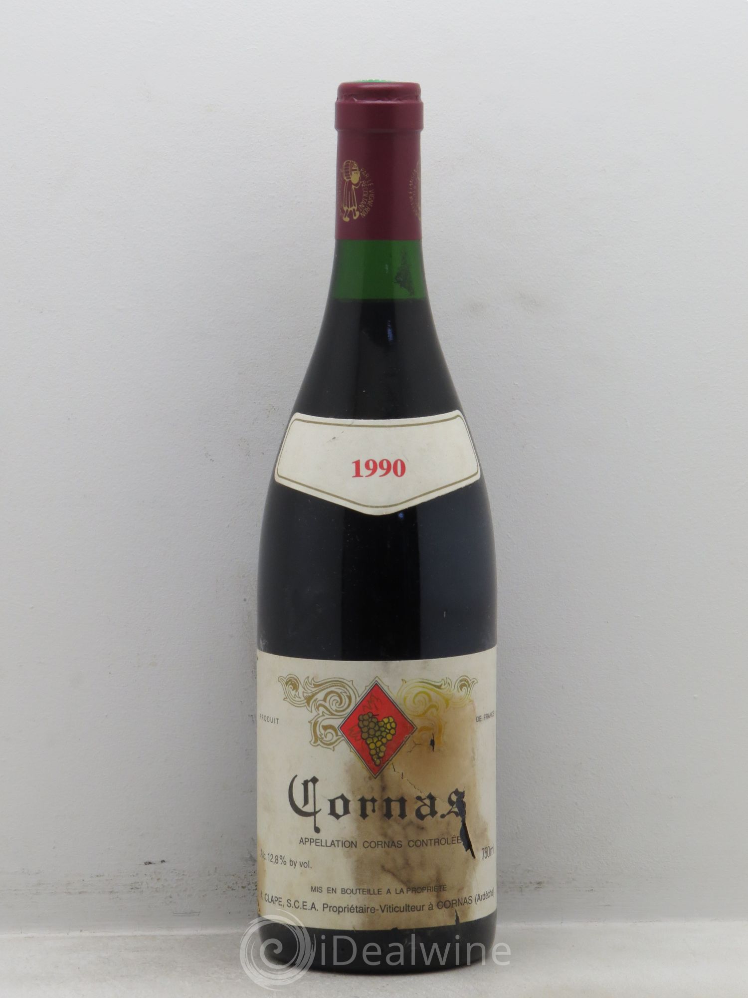 Cornas Auguste Clape 1990 - Lot de 1 bouteille - 0