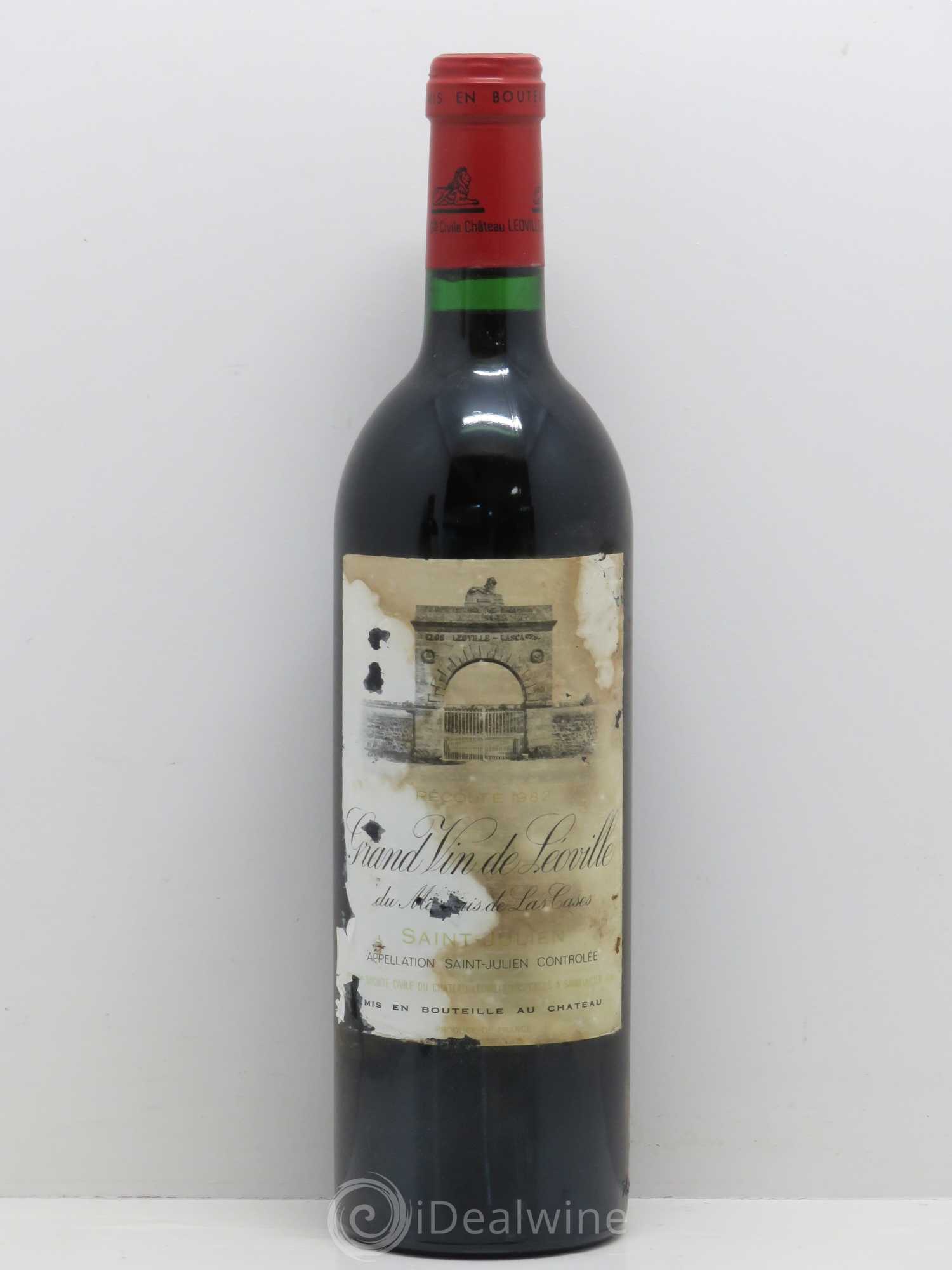 Château Léoville Las Cases 2ème Grand Cru Classé 1982 - Lot de 1 bouteille - 0