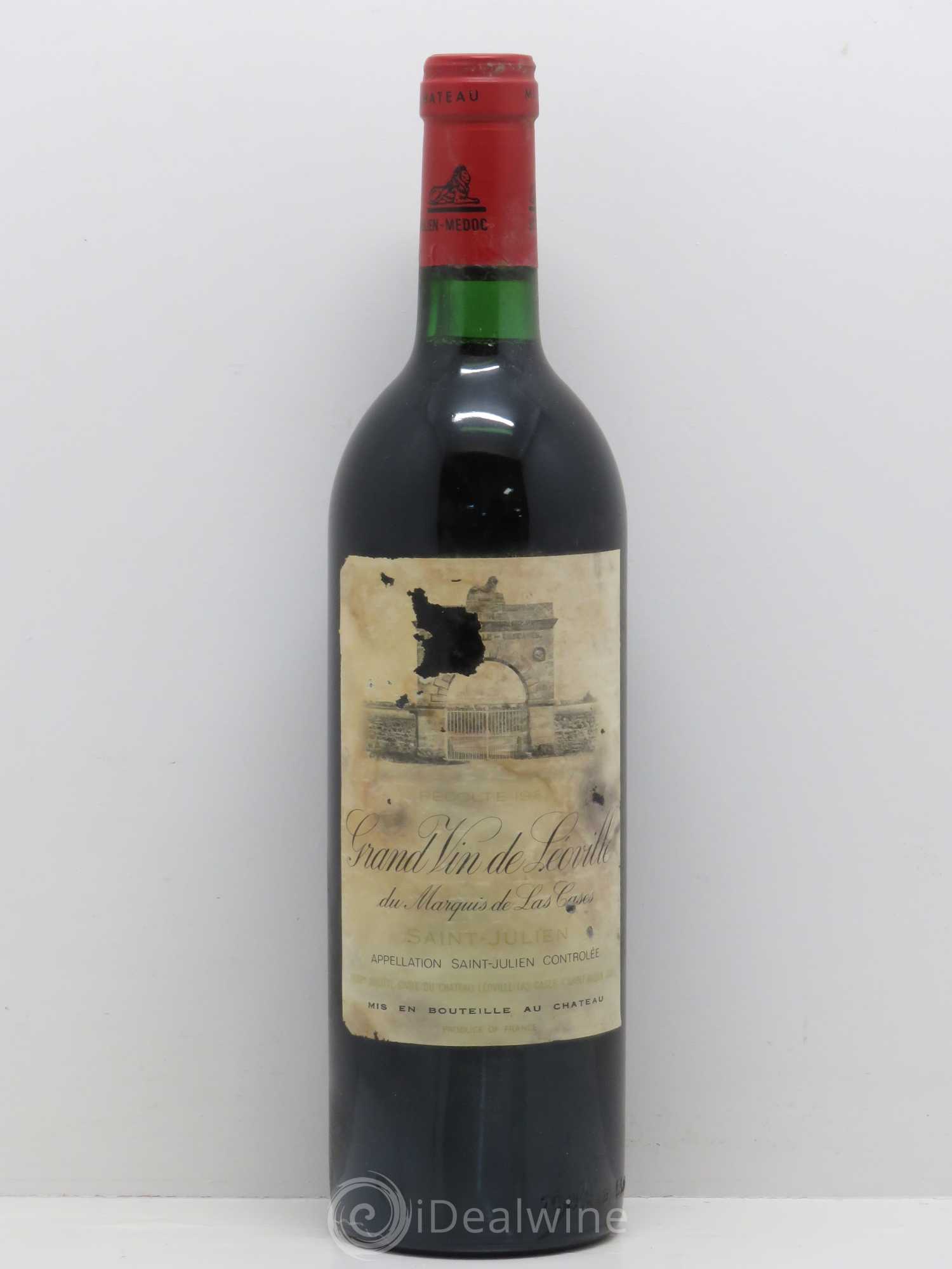 Château Léoville Las Cases 2ème Grand Cru Classé 1982 - Lot de 1 bouteille - 0