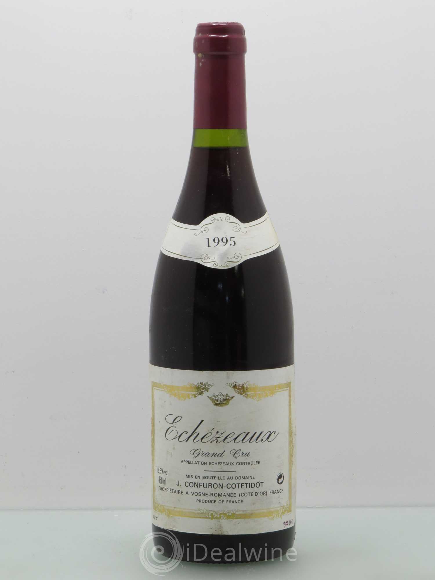 Echezeaux Grand Cru Confuron-Cotetidot 1995 - Lot de 1 bouteille - 0