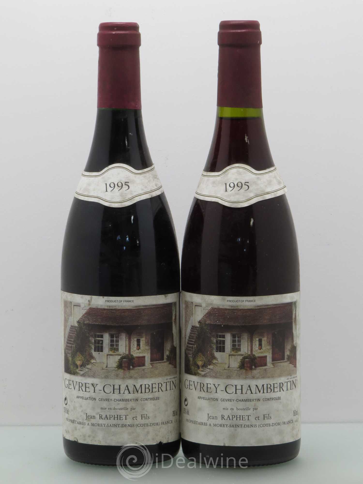 Gevrey-Chambertin 1995 - Posten von 2 Flaschen - 0