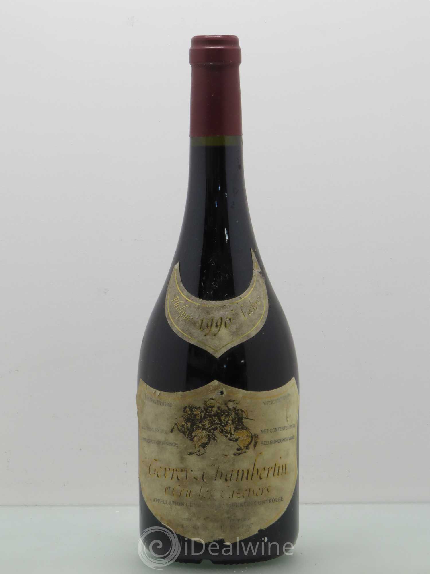 Gevrey-Chambertin 1er Cru Les Cazetiers Philippe Leclerc 1996 - Posten von 1 Flasche - 0