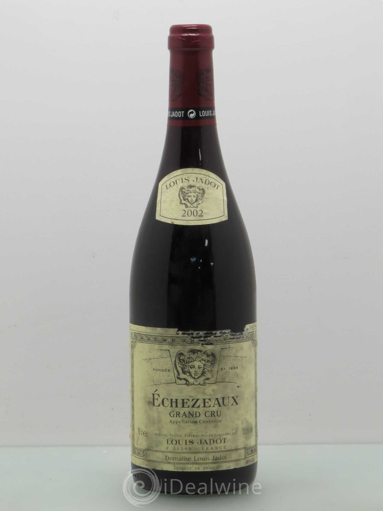Echezeaux Grand Cru Louis Jadot 2002 - Lot de 1 bouteille - 0