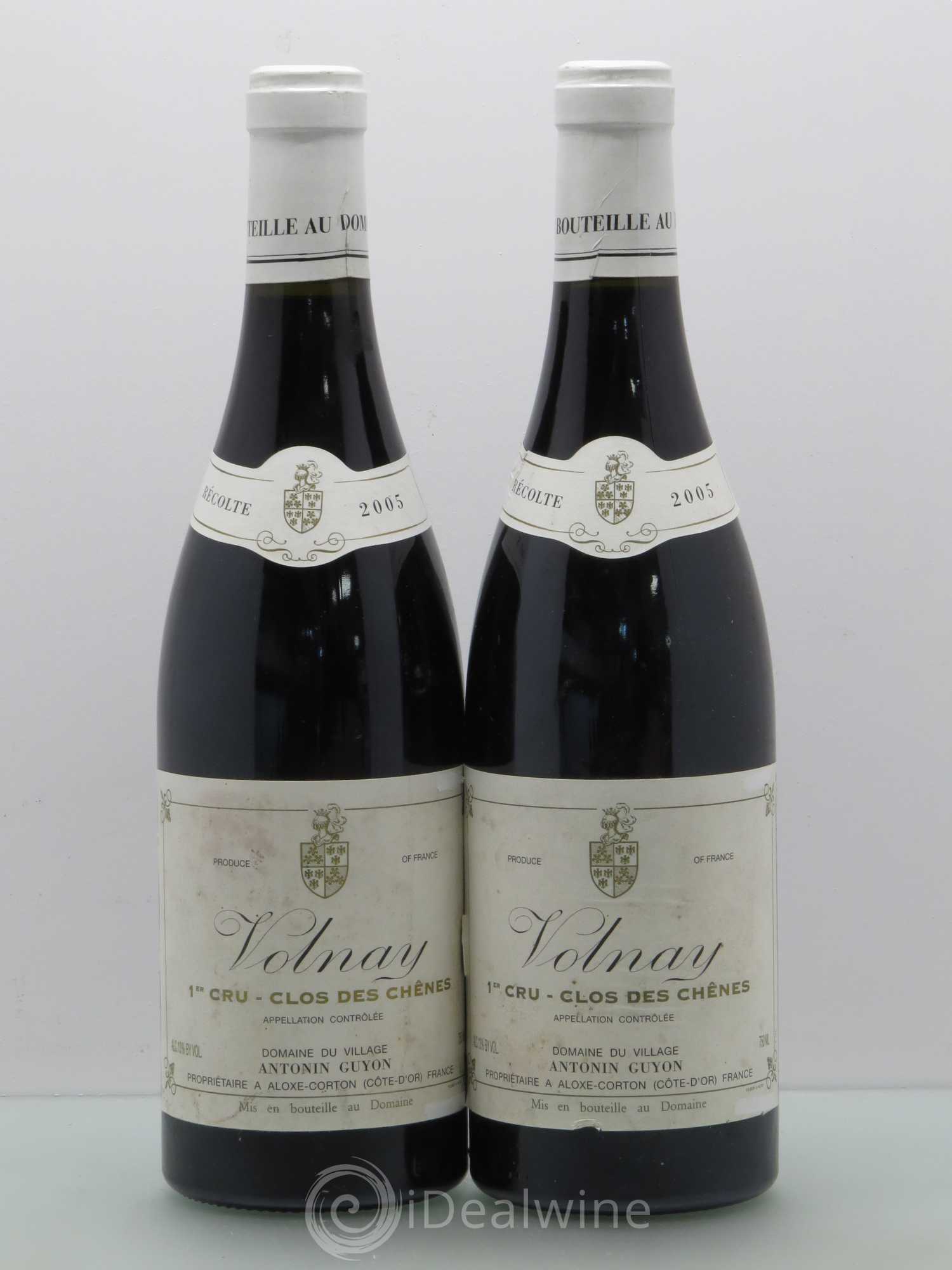 Volnay 1er Cru Clos Des Chênes Antonin Guyon 2005 - Posten von 2 Flaschen - 0