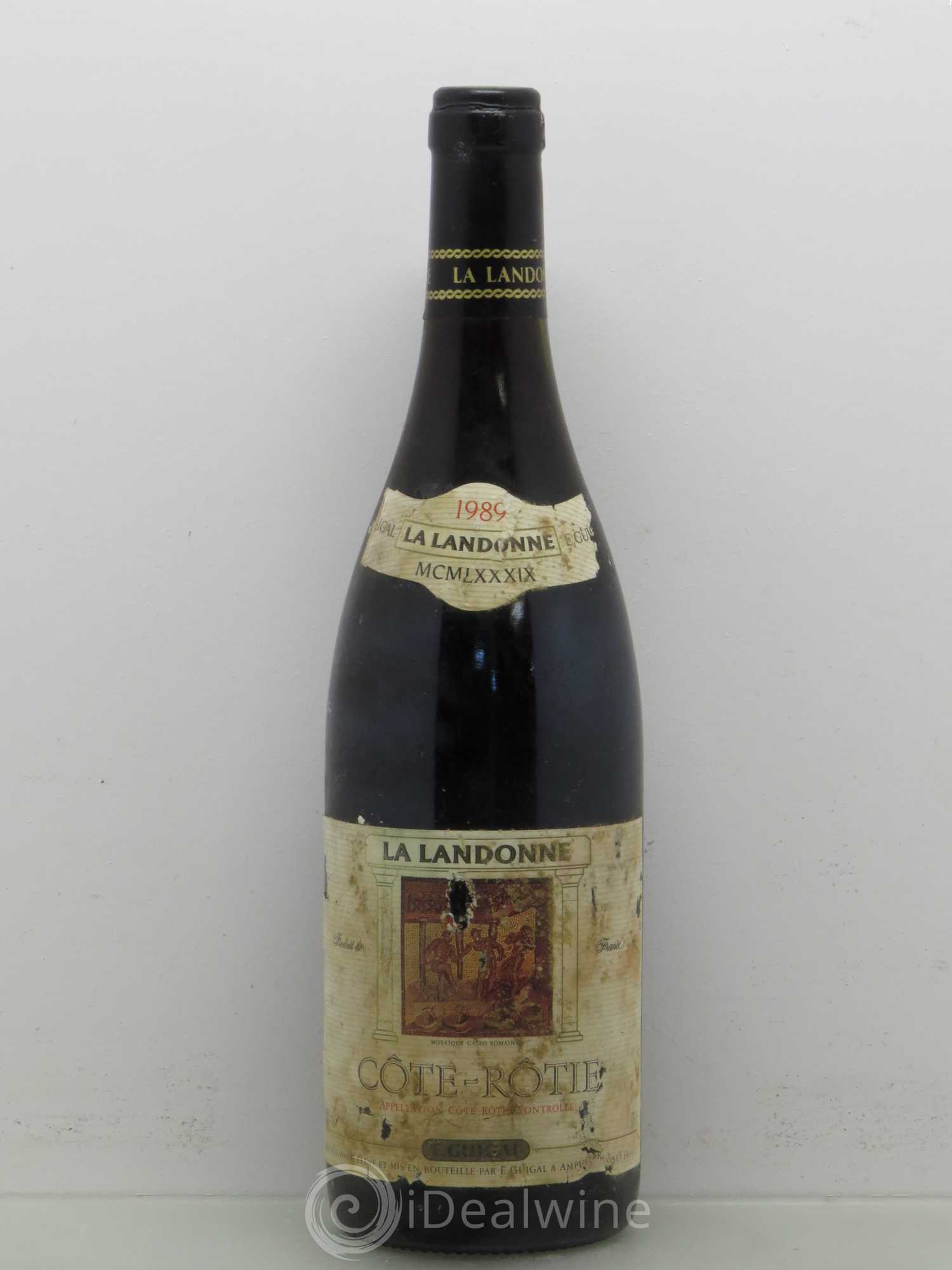 Côte-Rôtie La Landonne Guigal 1989 - Lot de 1 bouteille - 0
