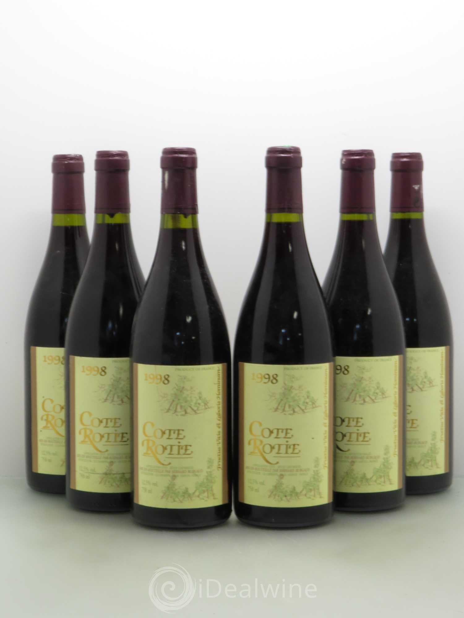 Côte-Rôtie Bernard Burgaud 1998 - Lot de 6 bouteilles - 0