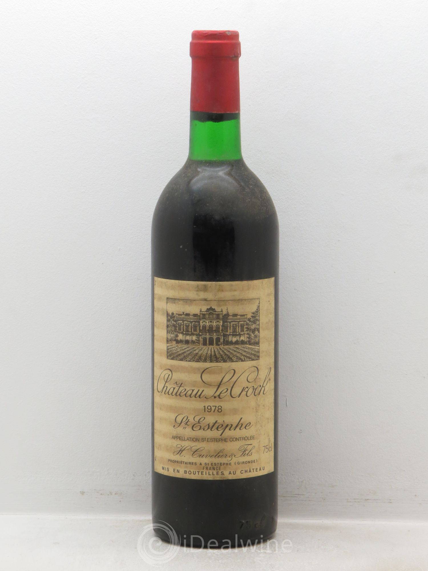Château le Crock Cru Bourgeois 1978 - Lot de 1 bouteille - 0