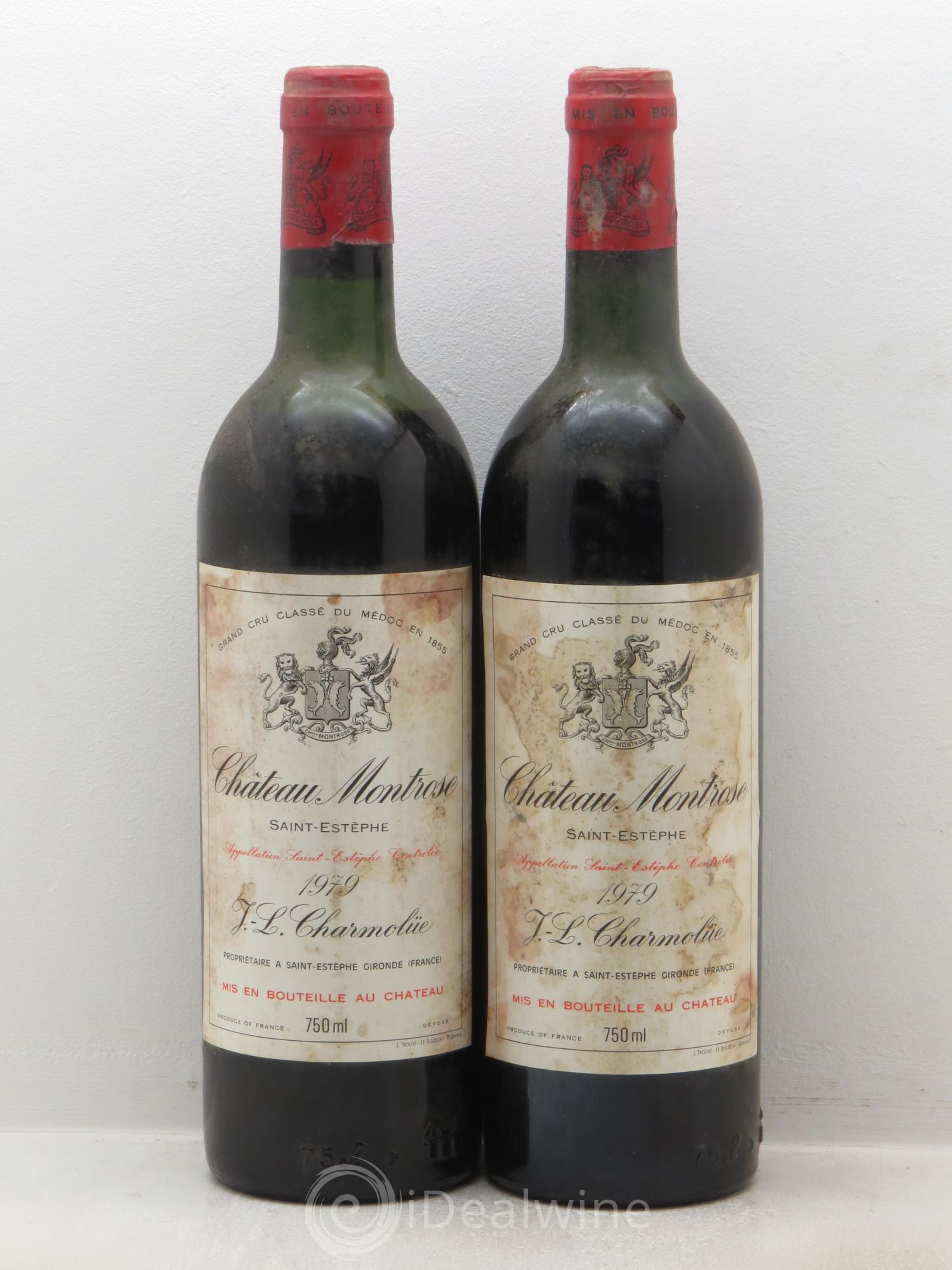 Château Montrose 2ème Grand Cru Classé 1979 - Lot de 2 bouteilles - 0