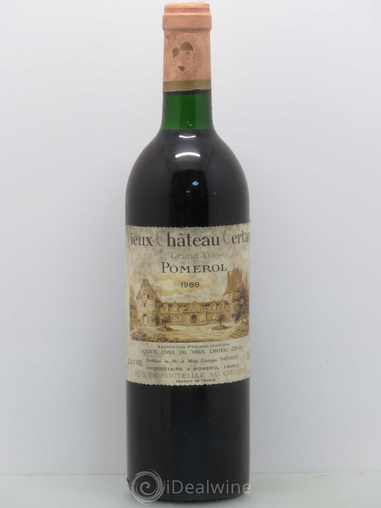 Vieux Château Certan 1988 - Lot de 1 bouteille - 0