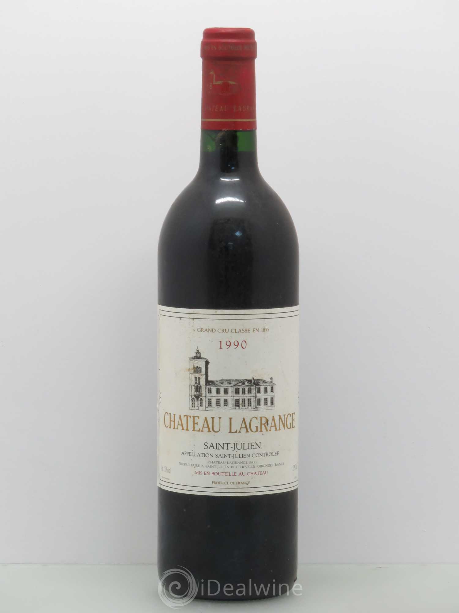 Château Lagrange 3ème Grand Cru Classé 1990 - Lot de 1 bouteille - 0