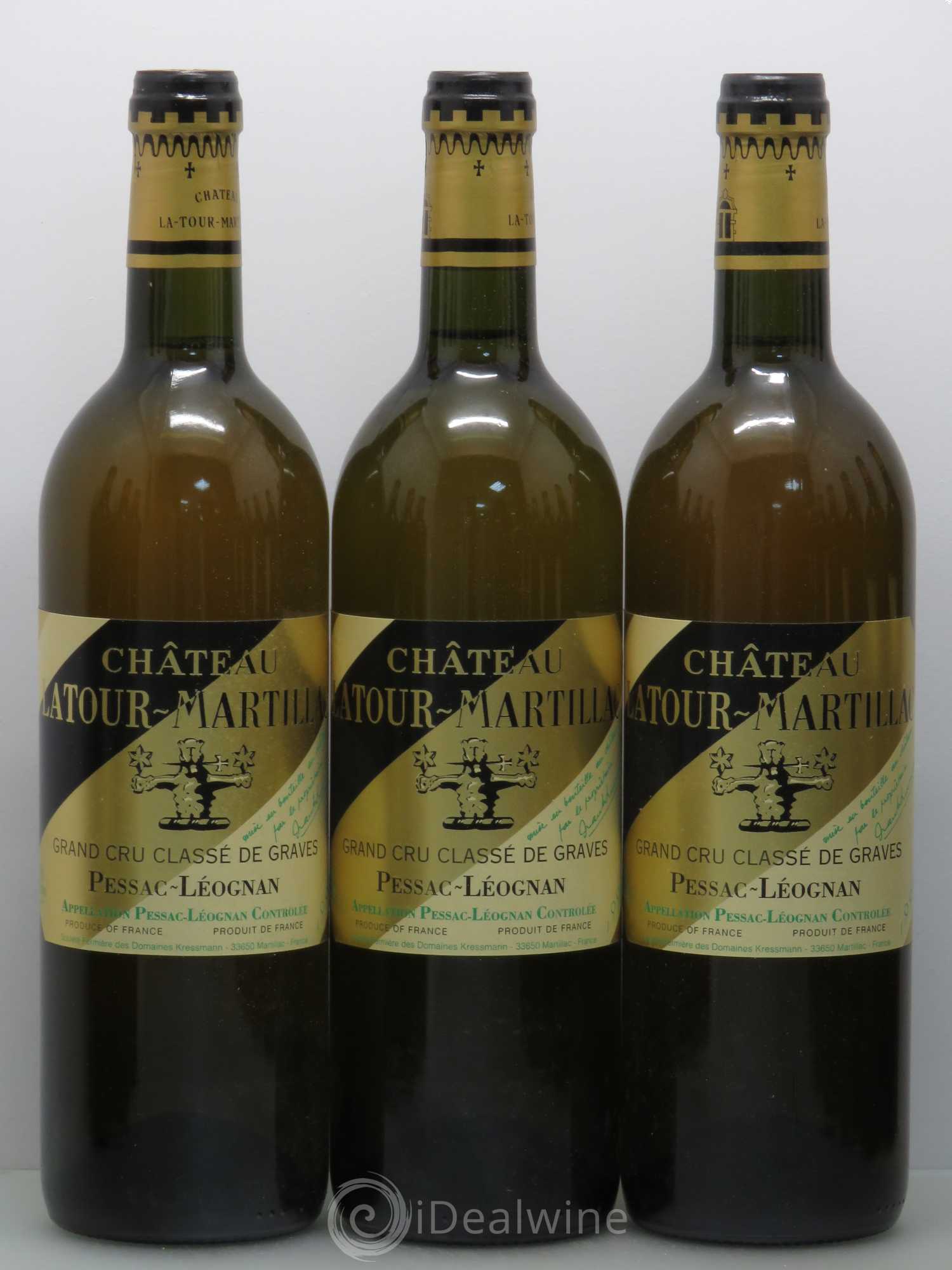 Château Latour-Martillac Cru Classé de Graves 1996 - Lot de 12 bouteilles - 1