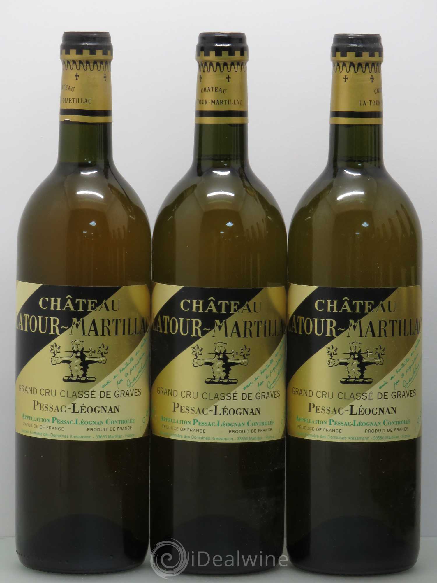 Château Latour-Martillac Cru Classé de Graves 1996 - Lot de 12 bouteilles - 2