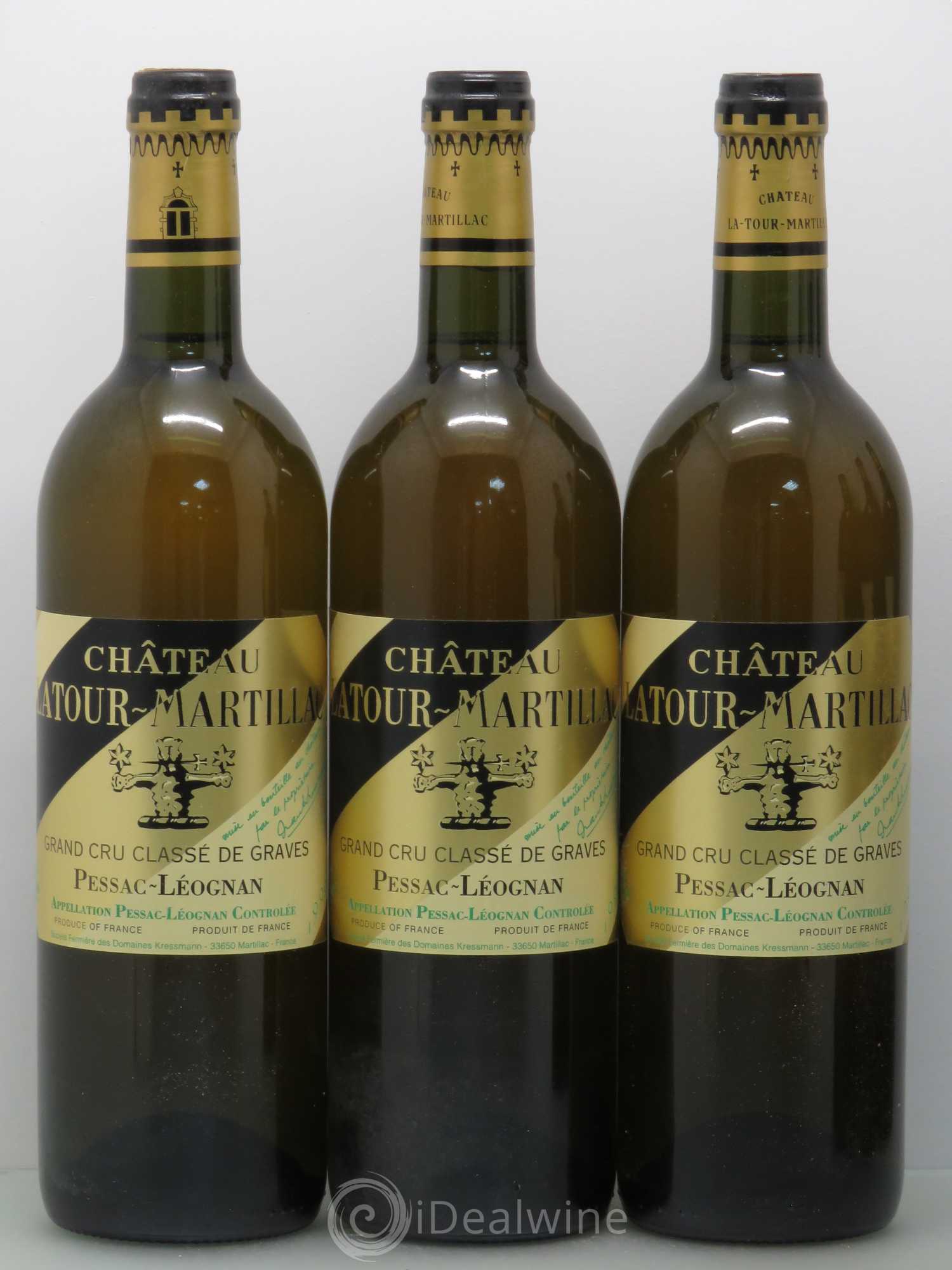 Château Latour-Martillac Cru Classé de Graves 1996 - Lot de 12 bouteilles - 3