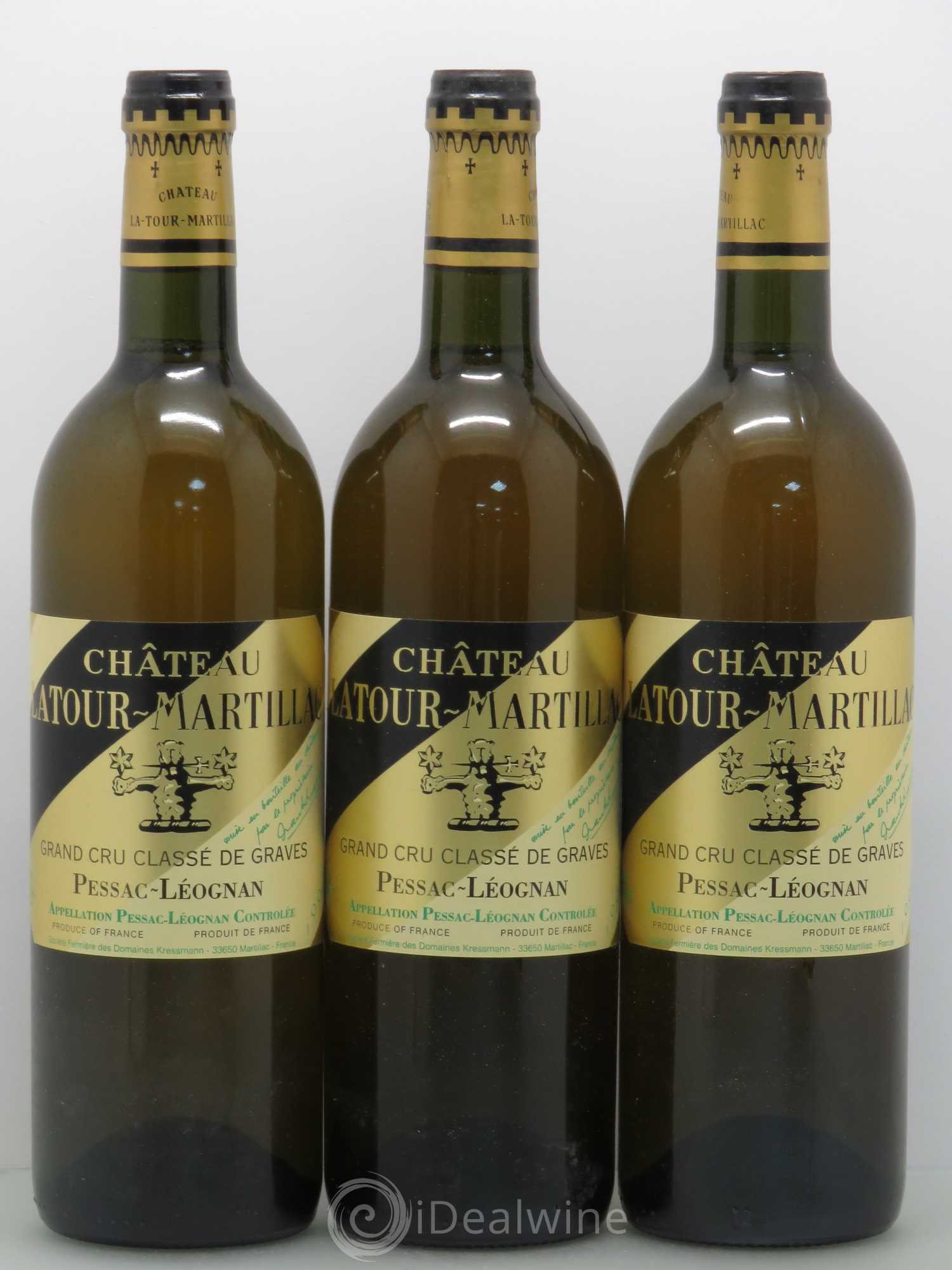 Château Latour-Martillac Cru Classé de Graves 1996 - Lot de 12 bouteilles - 4