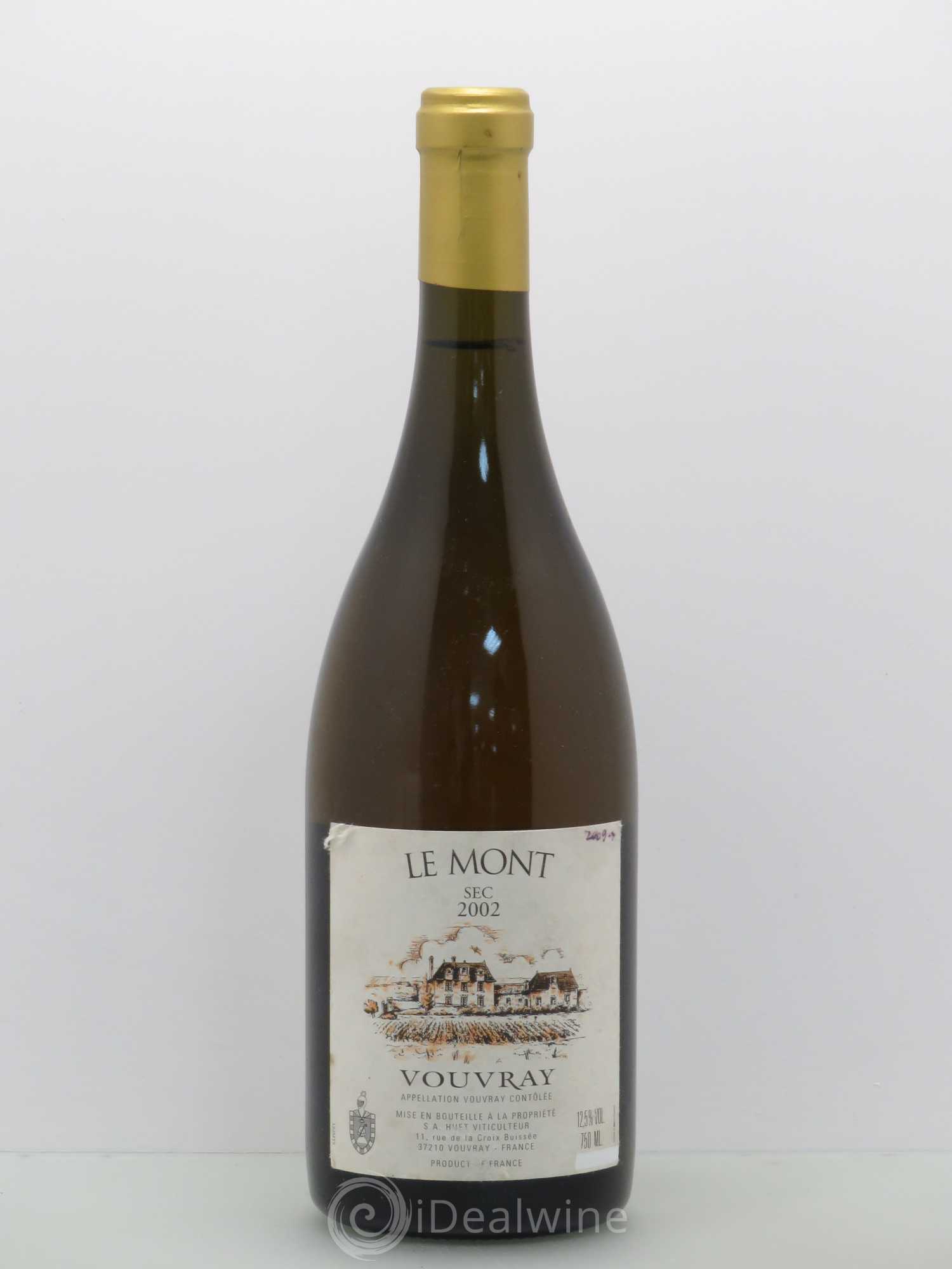 Vouvray Le Mont Sec Domaine Huet 2002 - Lot de 1 bouteille - 0
