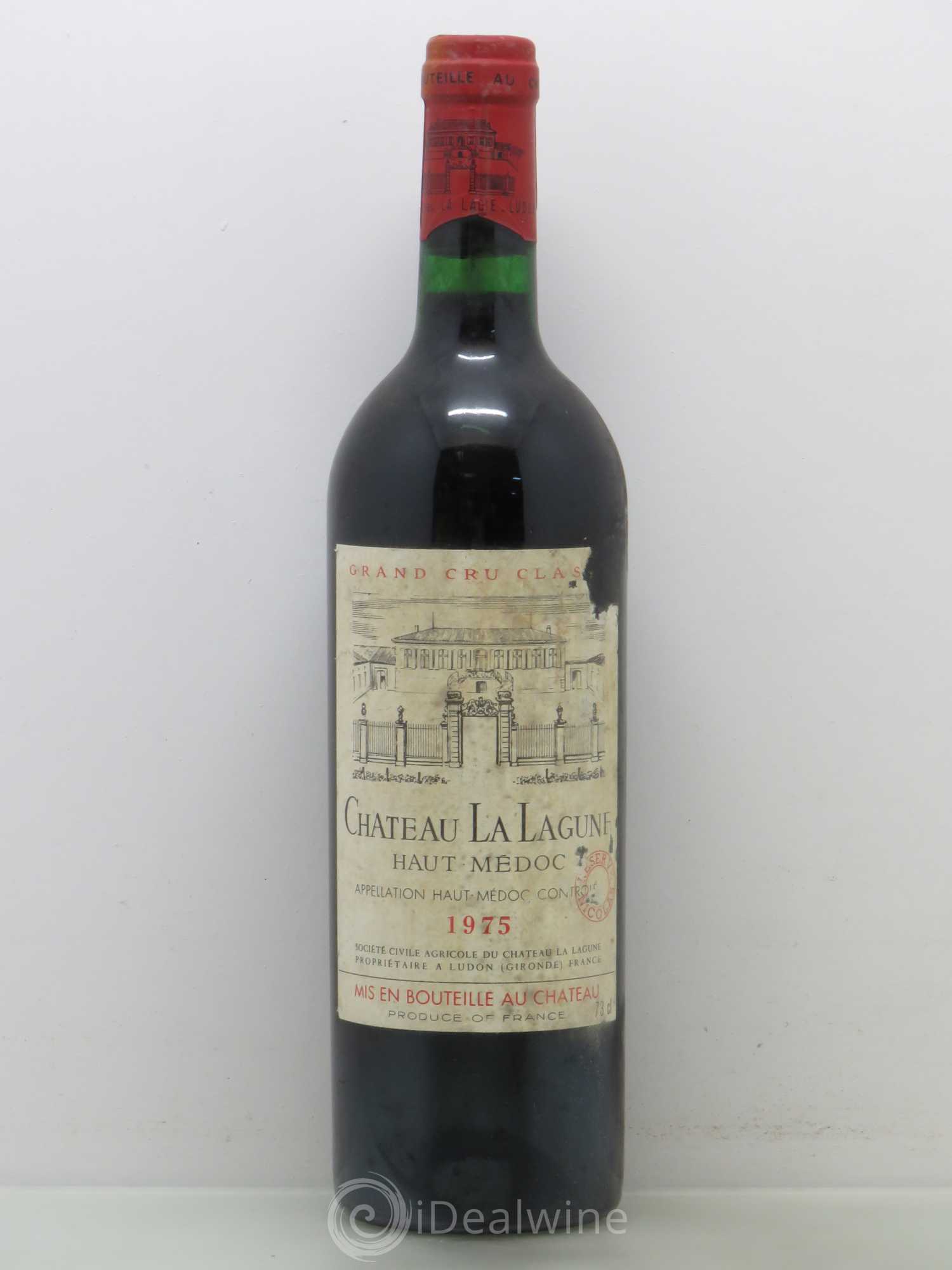 Château la Lagune 3ème Grand Cru Classé 1975 - Lot de 1 bouteille - 0