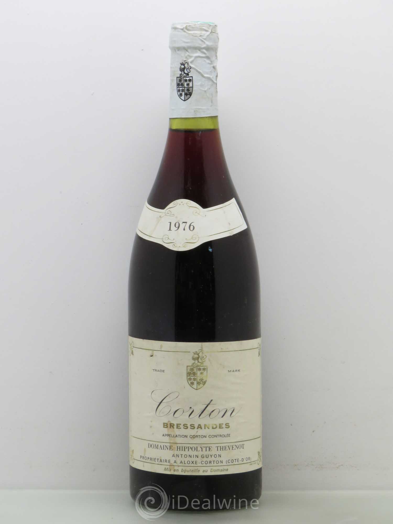 Corton Grand Cru Bressandes Antonin Guyon 1976 - Posten von 1 Flasche - 0