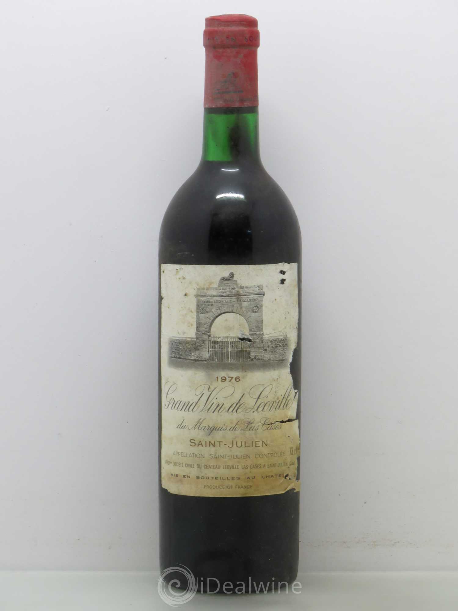 Château Léoville Las Cases 2ème Grand Cru Classé 1976 - Lot de 1 bouteille - 0