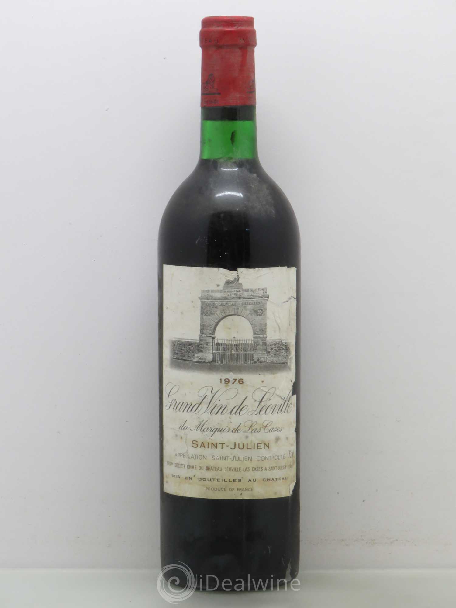 Château Léoville Las Cases 2ème Grand Cru Classé 1976 - Lot de 1 bouteille - 0