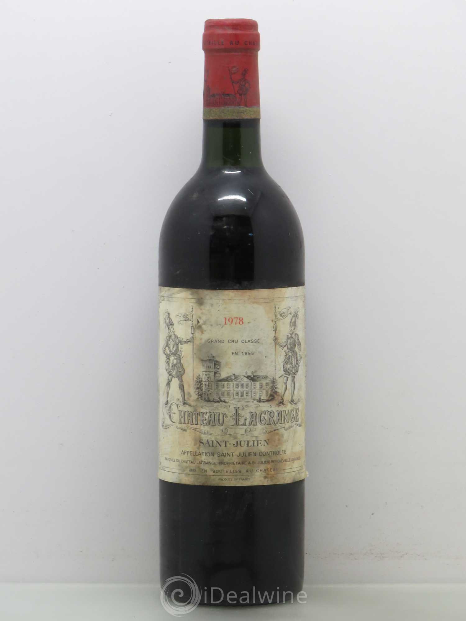 Château Lagrange 3ème Grand Cru Classé 1978 - Lot de 1 bouteille - 0