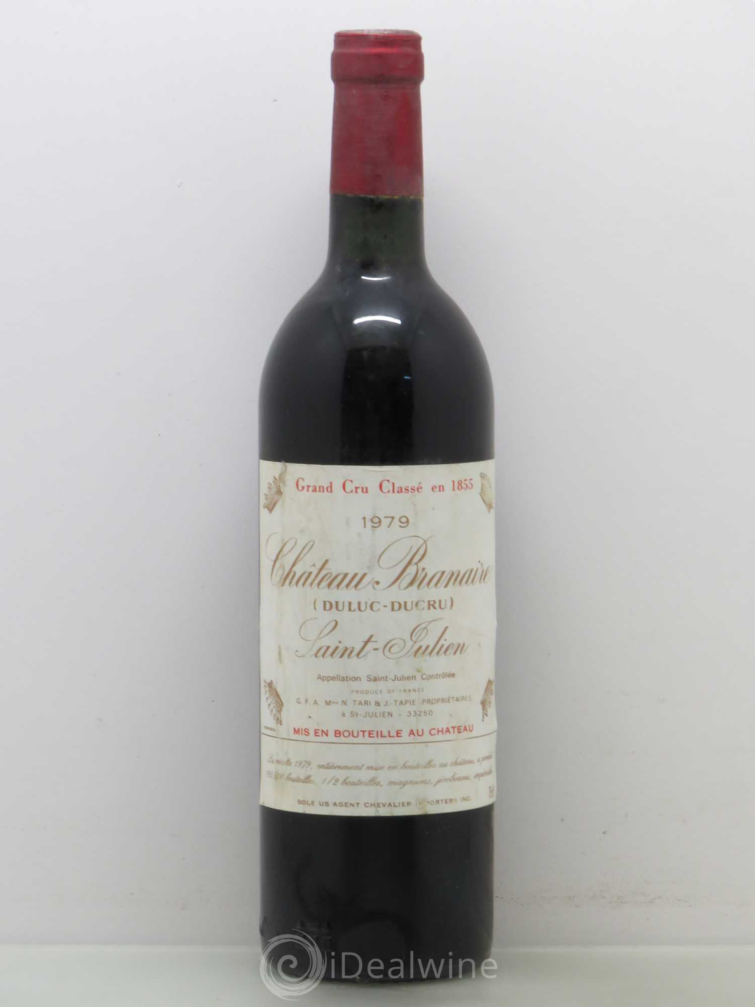 Château Branaire Ducru 4ème Grand Cru Classé 1979 - Lot de 1 bouteille - 0