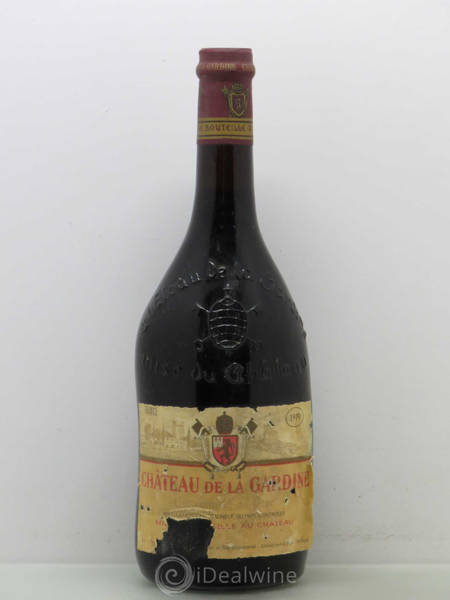Châteauneuf-du-Pape Château de La Gardine Famille Brunel 1979 - Posten von 1 Flasche - 0