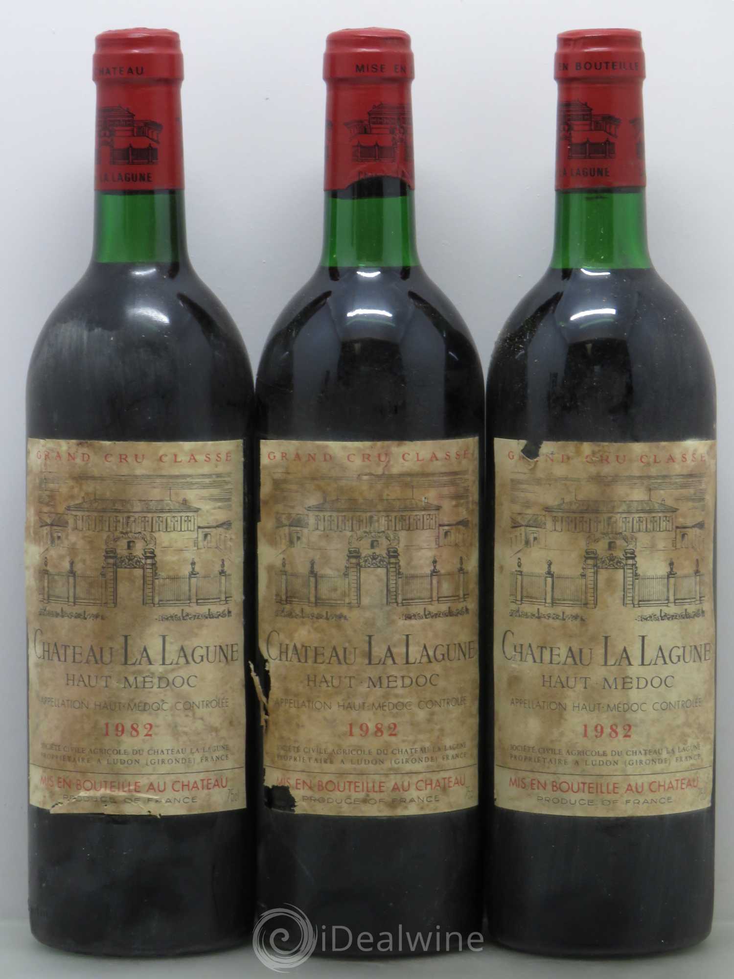 Château la Lagune 3ème Grand Cru Classé 1982 - Lot de 6 bouteilles - 1