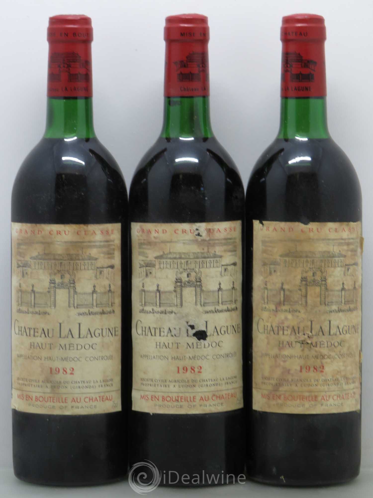 Château la Lagune 3ème Grand Cru Classé 1982 - Lot de 6 bouteilles - 2