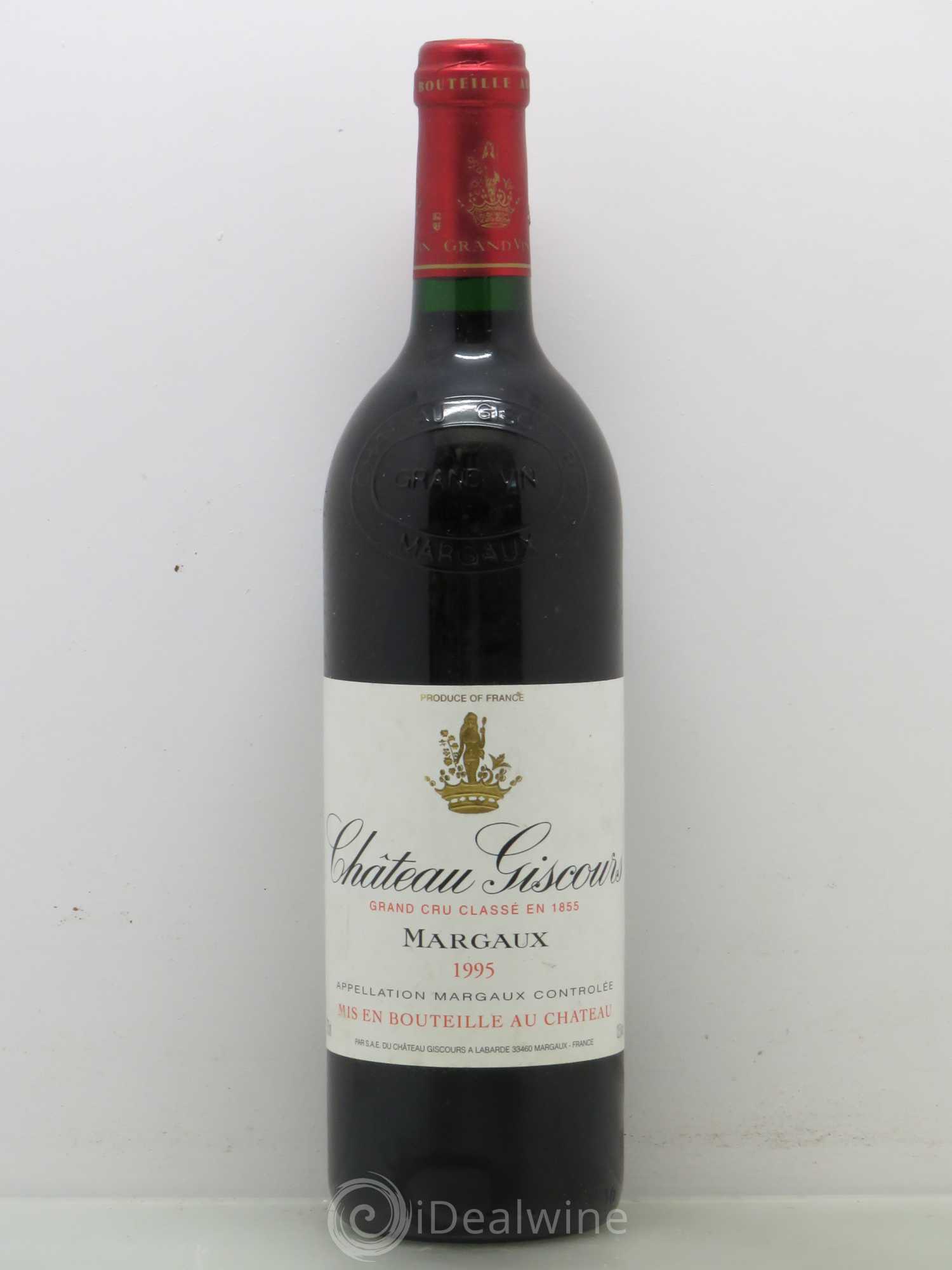Château Giscours 3ème Grand Cru Classé 1995 - Lot de 1 bouteille - 0