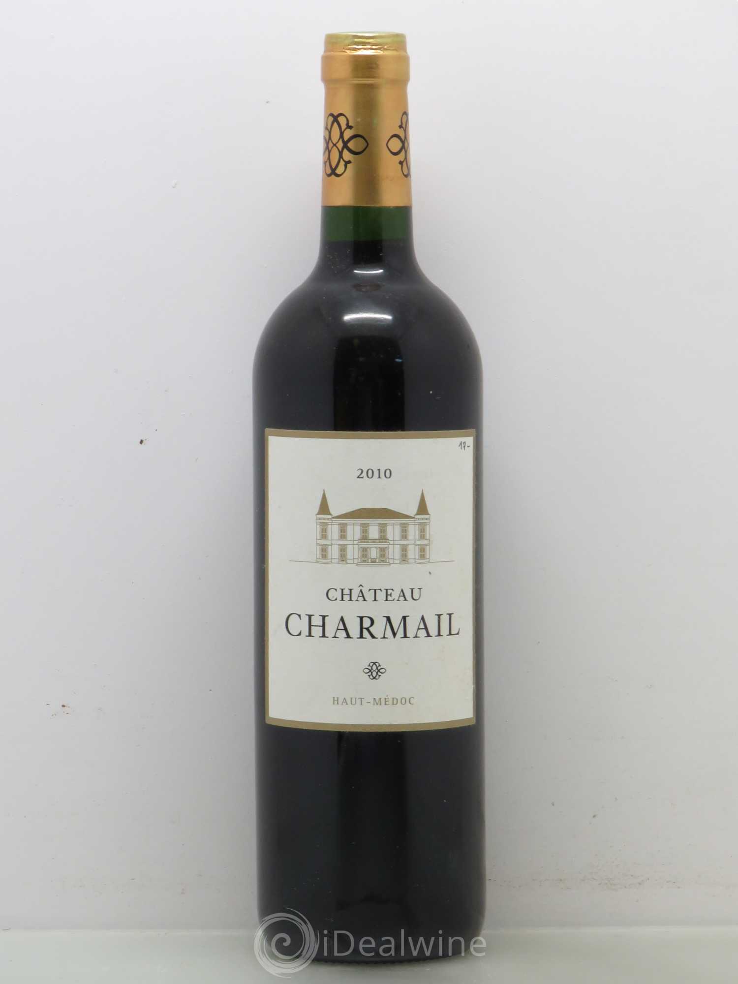 Château Charmail Cru Bourgeois 2010 - Lot de 1 bouteille - 0