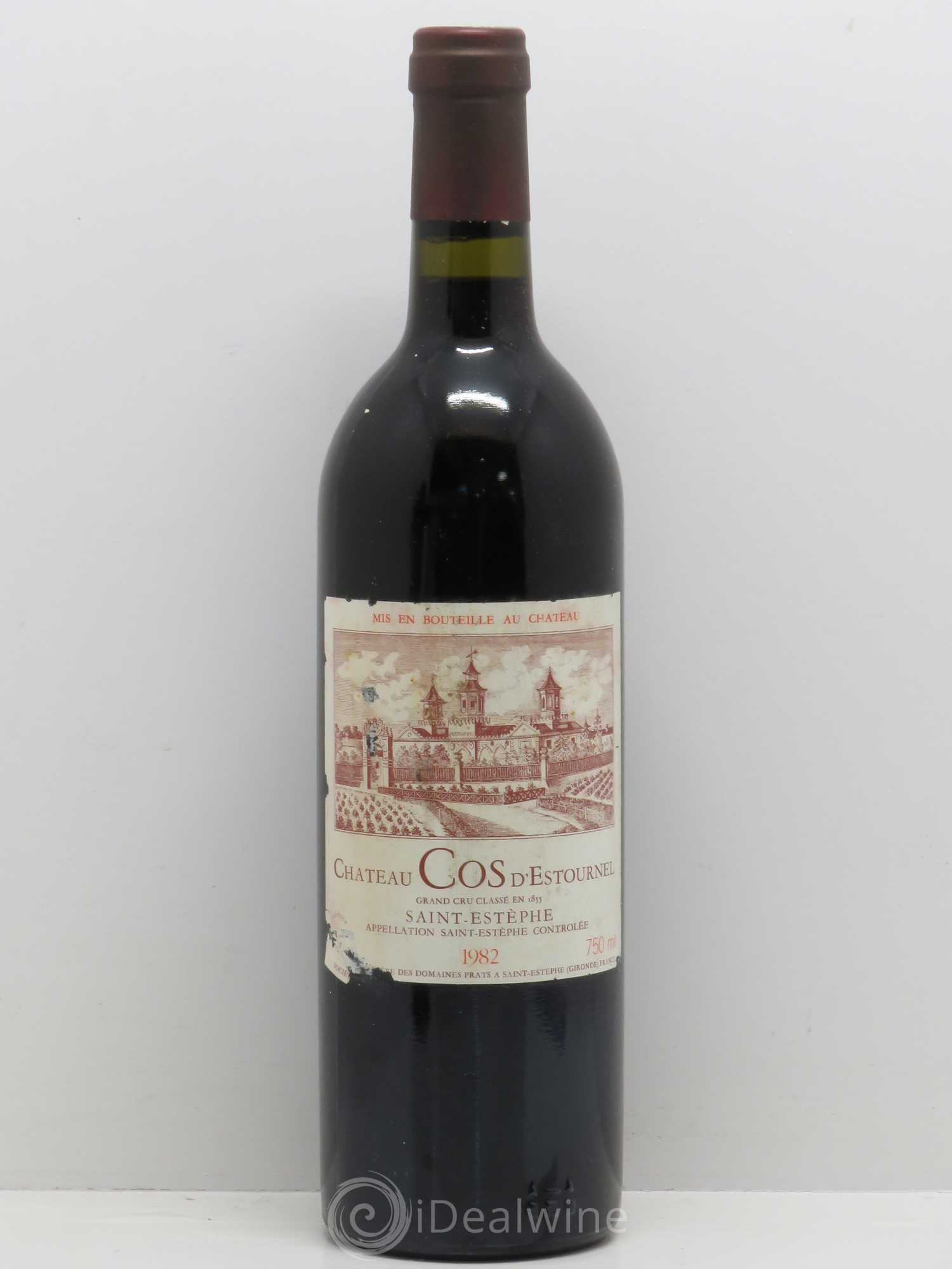 Cos d'Estournel 2ème Grand Cru Classé 1982 - Lot de 1 bouteille - 0