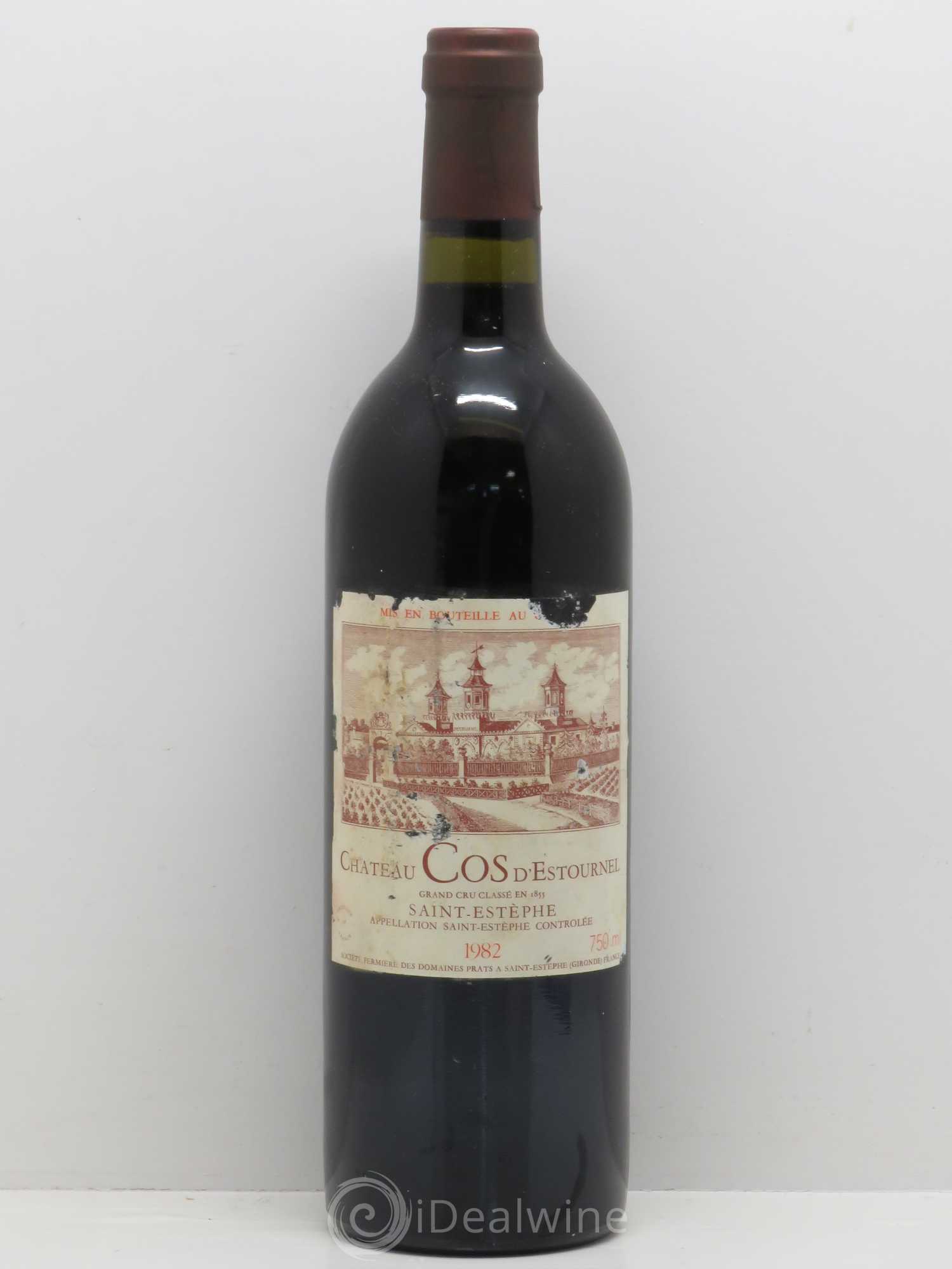 Cos d'Estournel 2ème Grand Cru Classé 1982 - Lot de 1 bouteille - 0