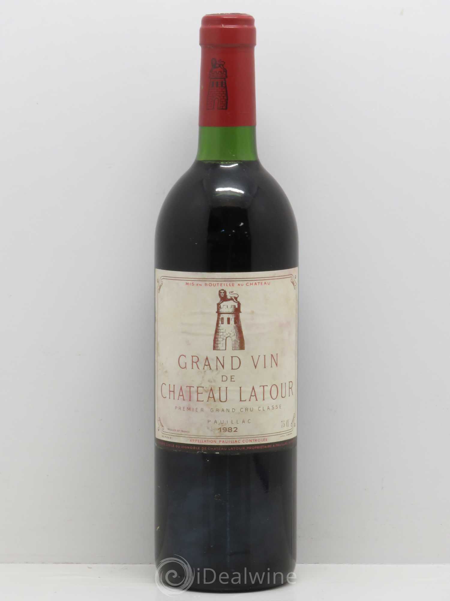 Château Latour 1er Grand Cru Classé 1982 - Lot de 1 bouteille - 0