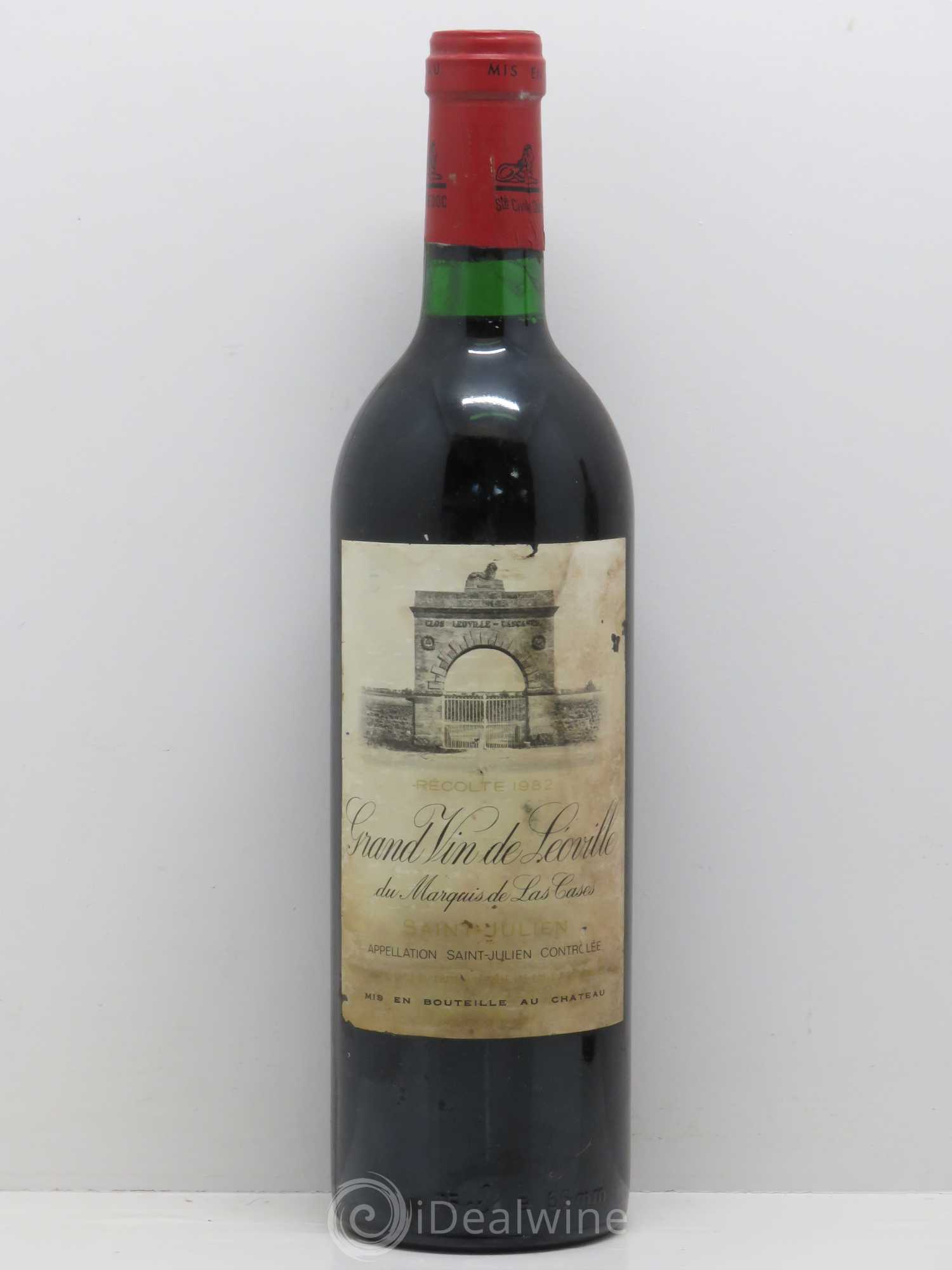 Château Léoville Las Cases 2ème Grand Cru Classé 1982 - Lot de 1 bouteille - 0